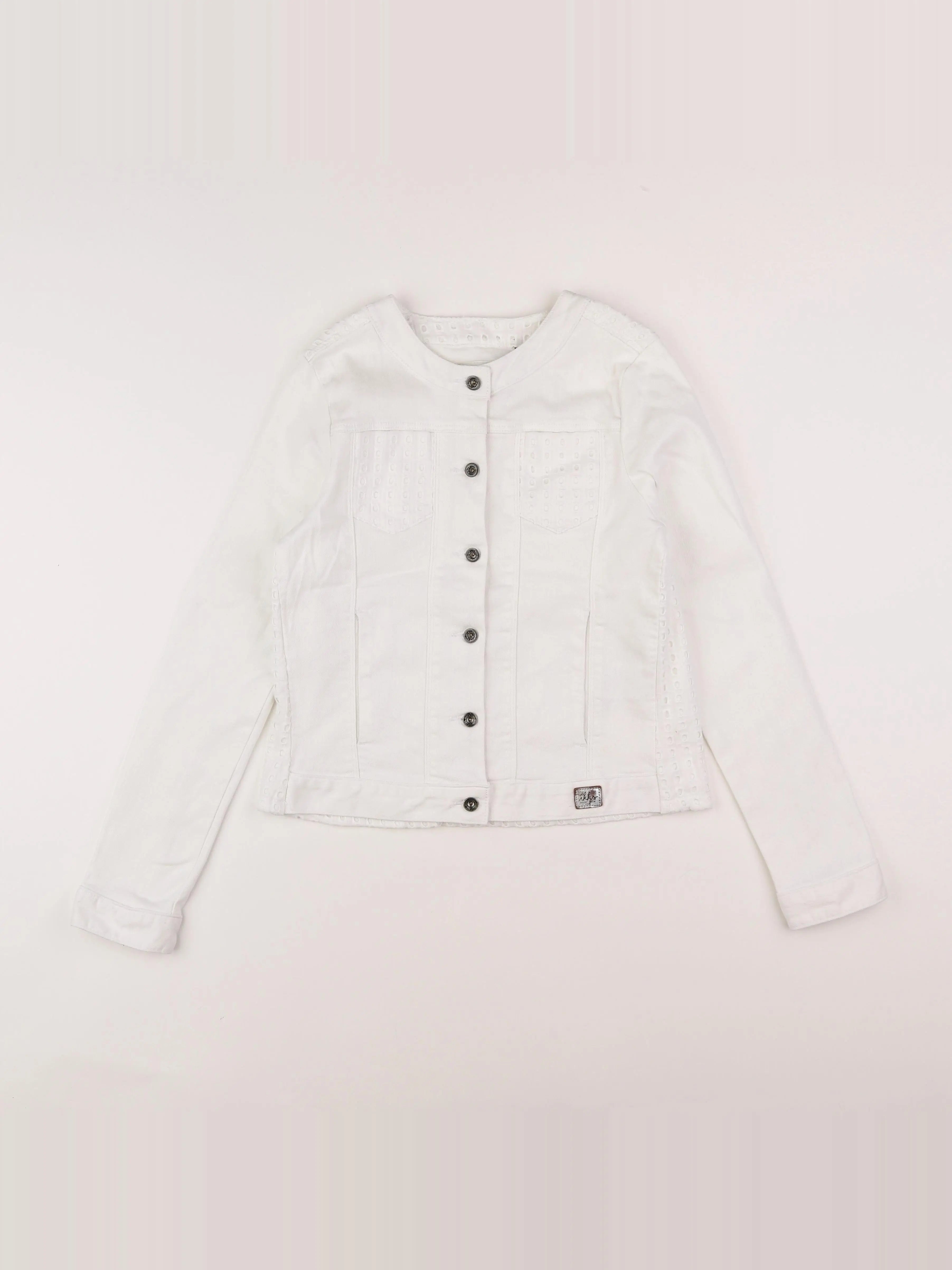 IKKS - veste blanc - 12 ans