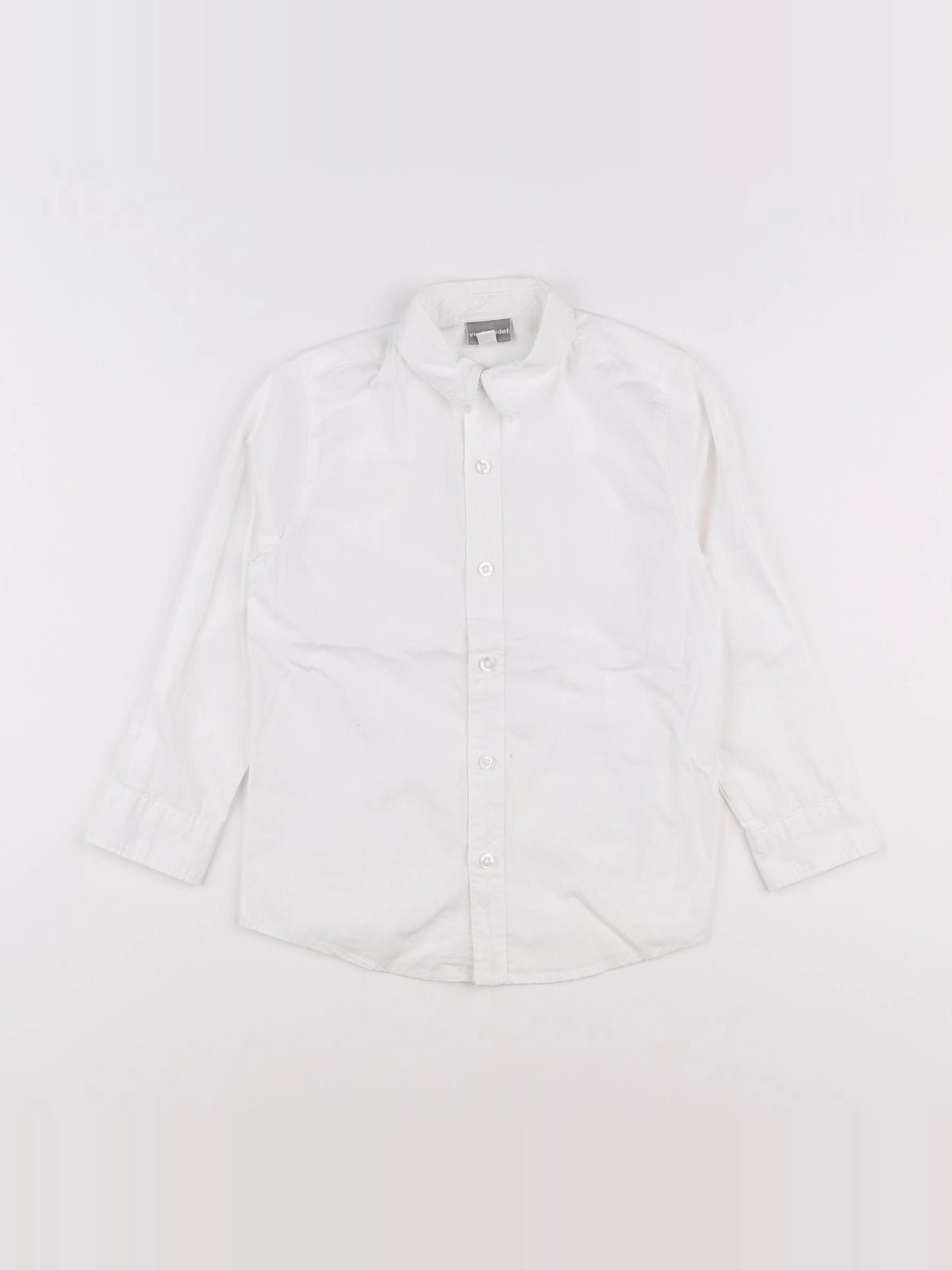 Vertbaudet - chemise blanc - 6 ans