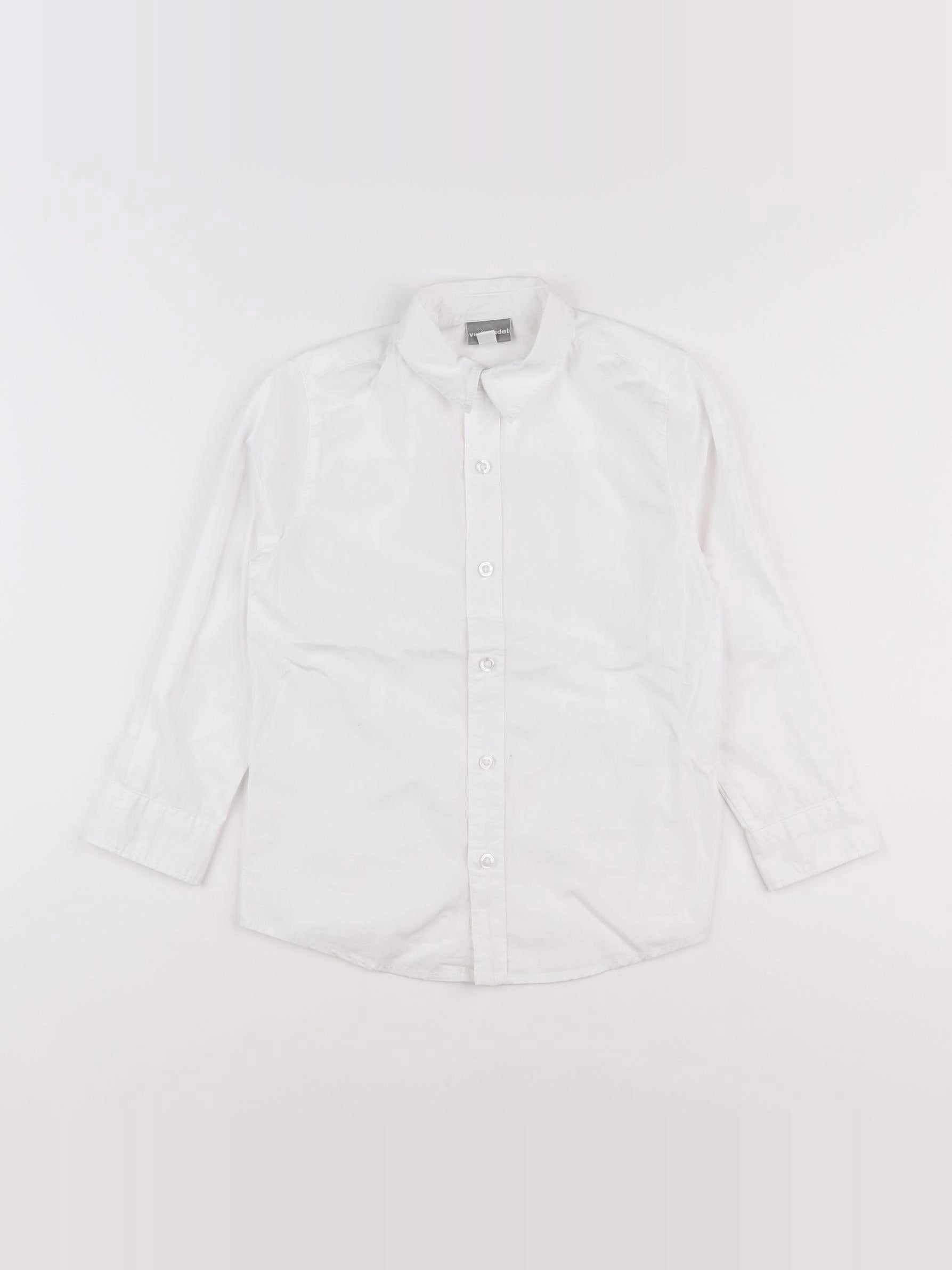 Vertbaudet - chemise blanc - 6 ans