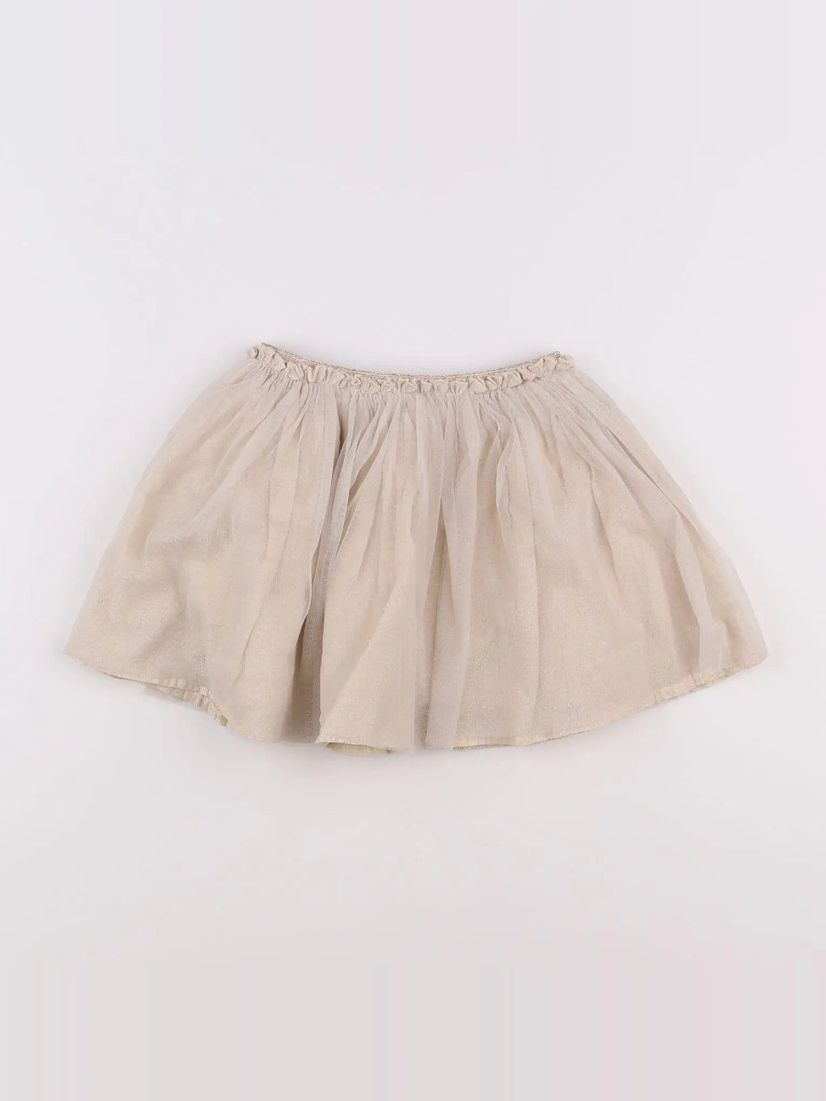 Tape à l'oeil - jupe beige, or - 18 mois