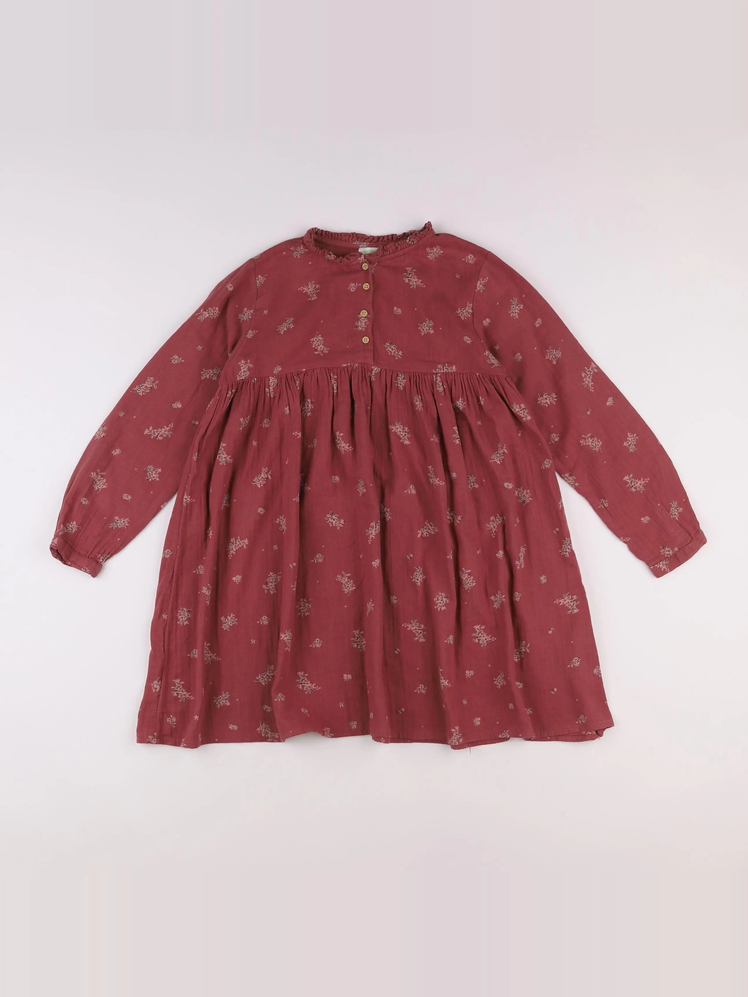 Vertbaudet - robe rose - 9 ans