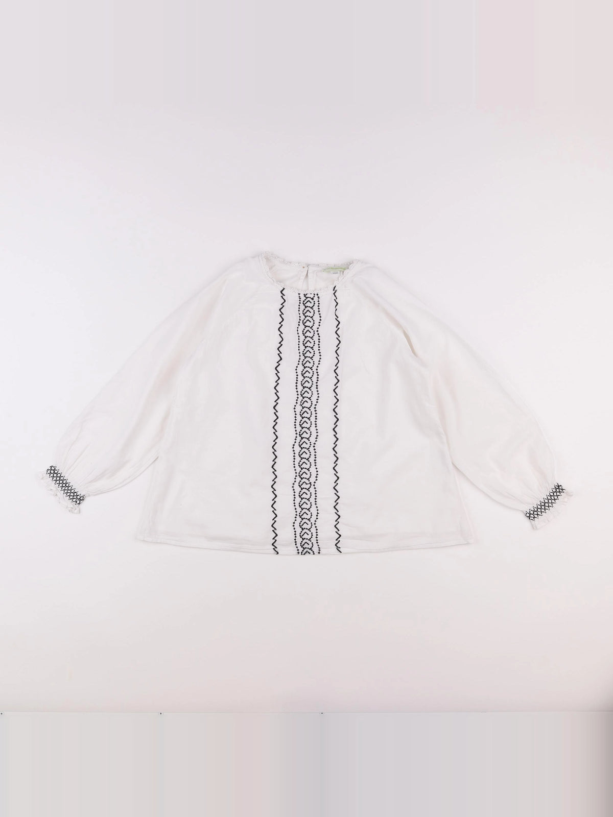 Vertbaudet - blouse blanc - 9 ans