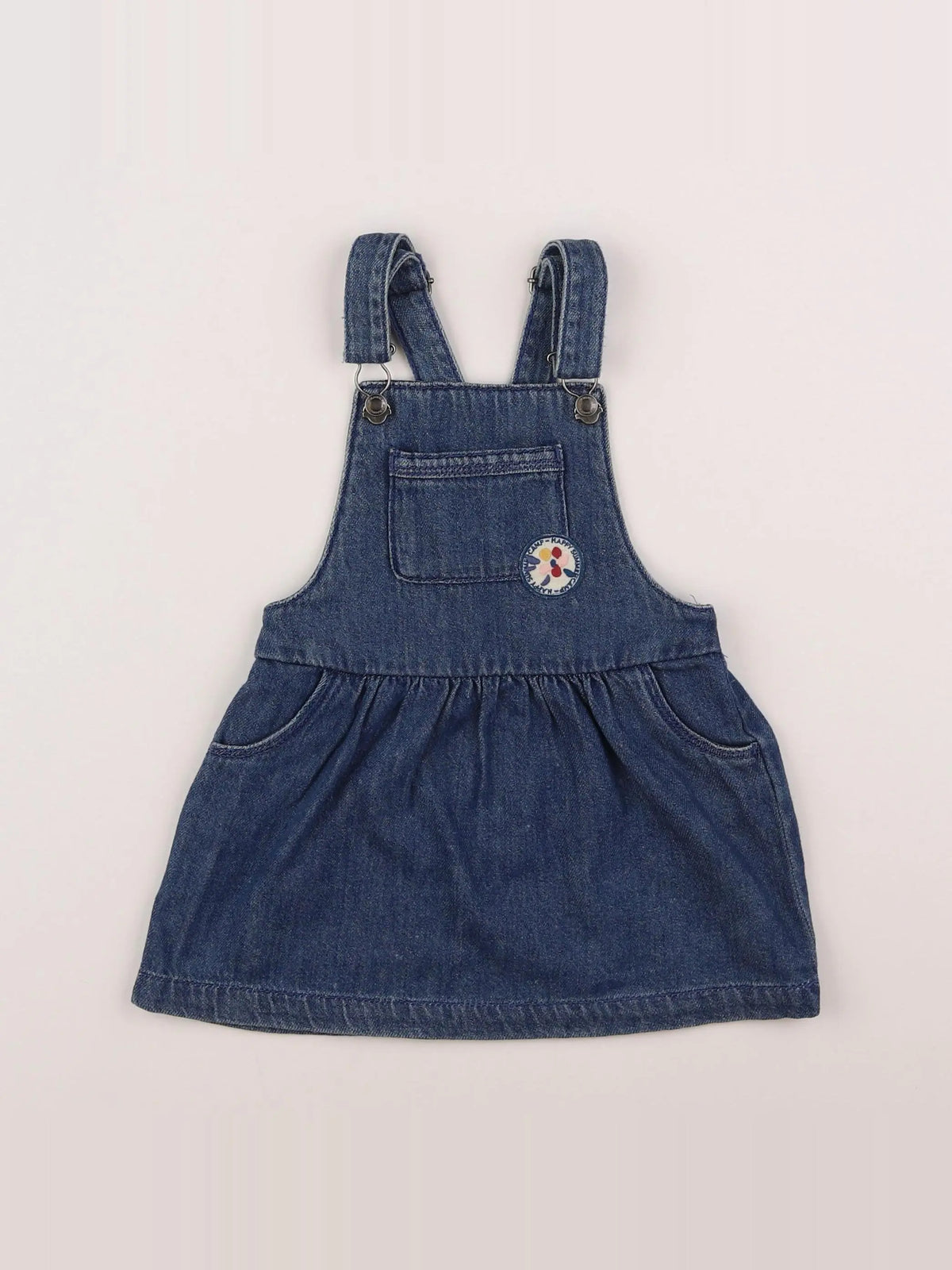 Vertbaudet - robe bleu - 2 ans