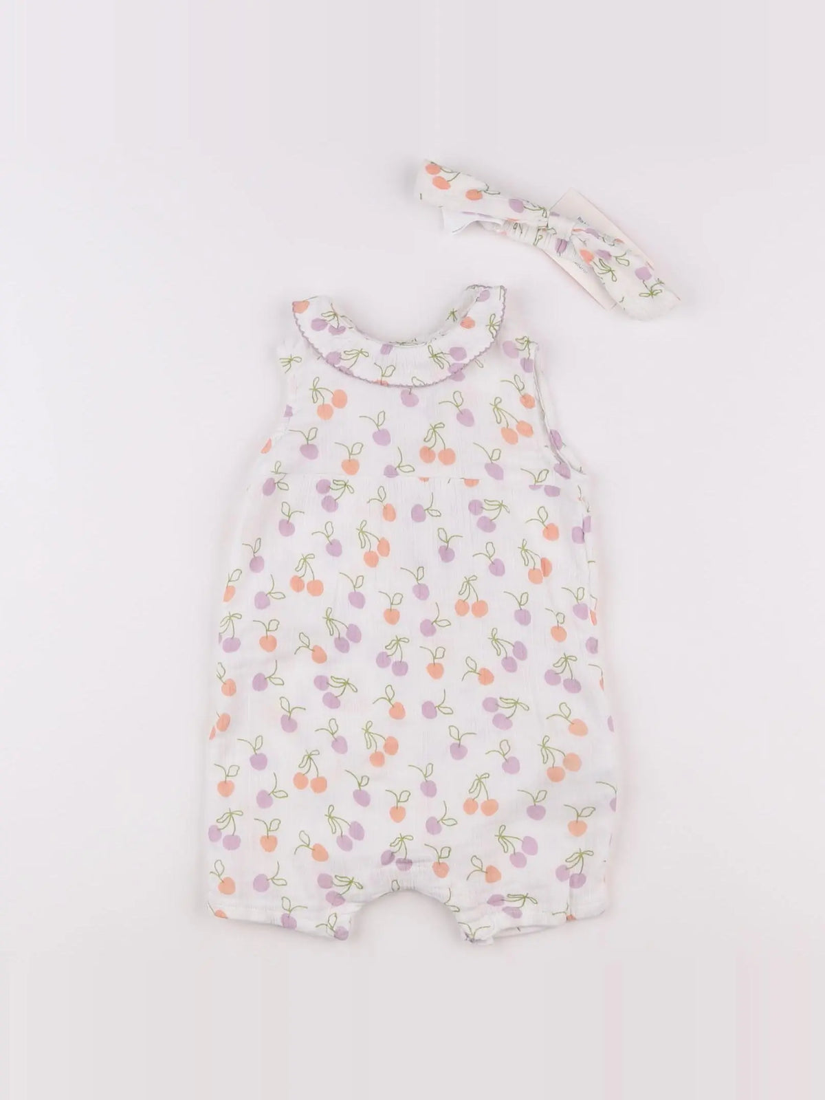 Boutchou - combinaison blanc - 12 mois
