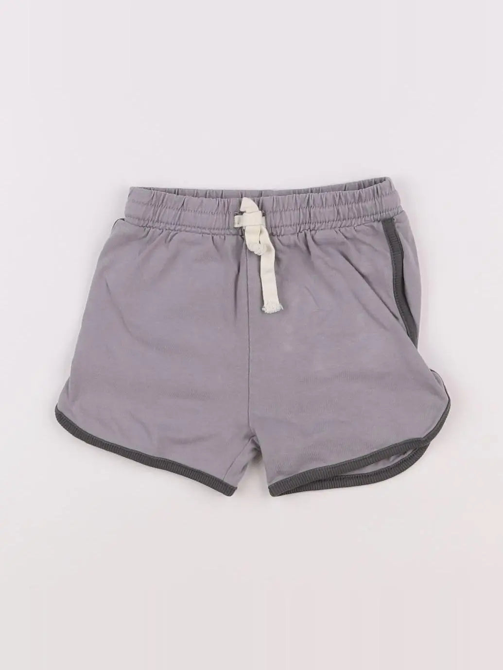 H&M - short gris - 9/12 mois