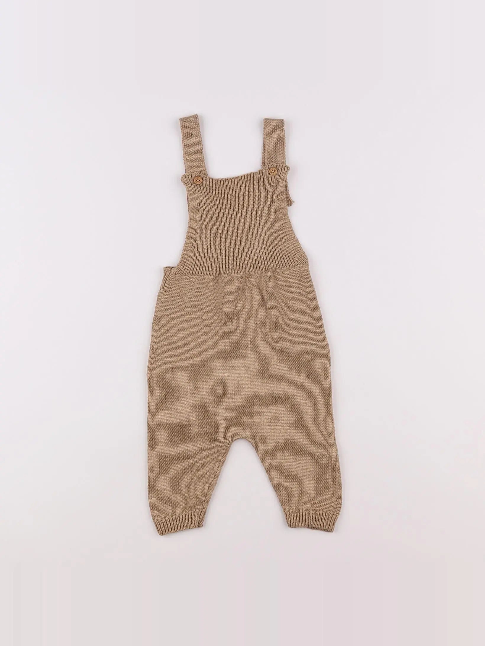 Natalys - salopette beige - 3 mois