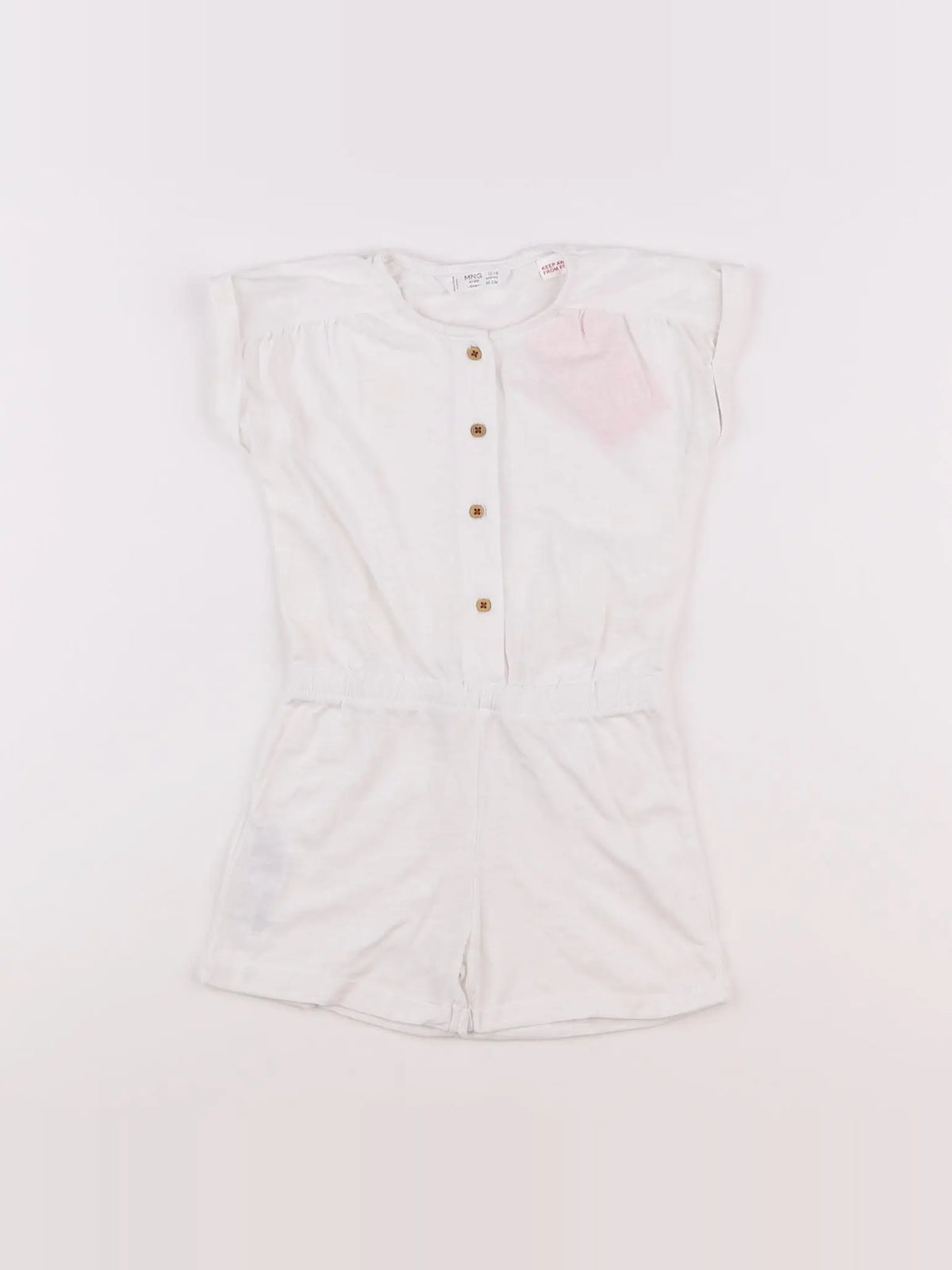 Mango - combinaison blanc - 12/18 mois