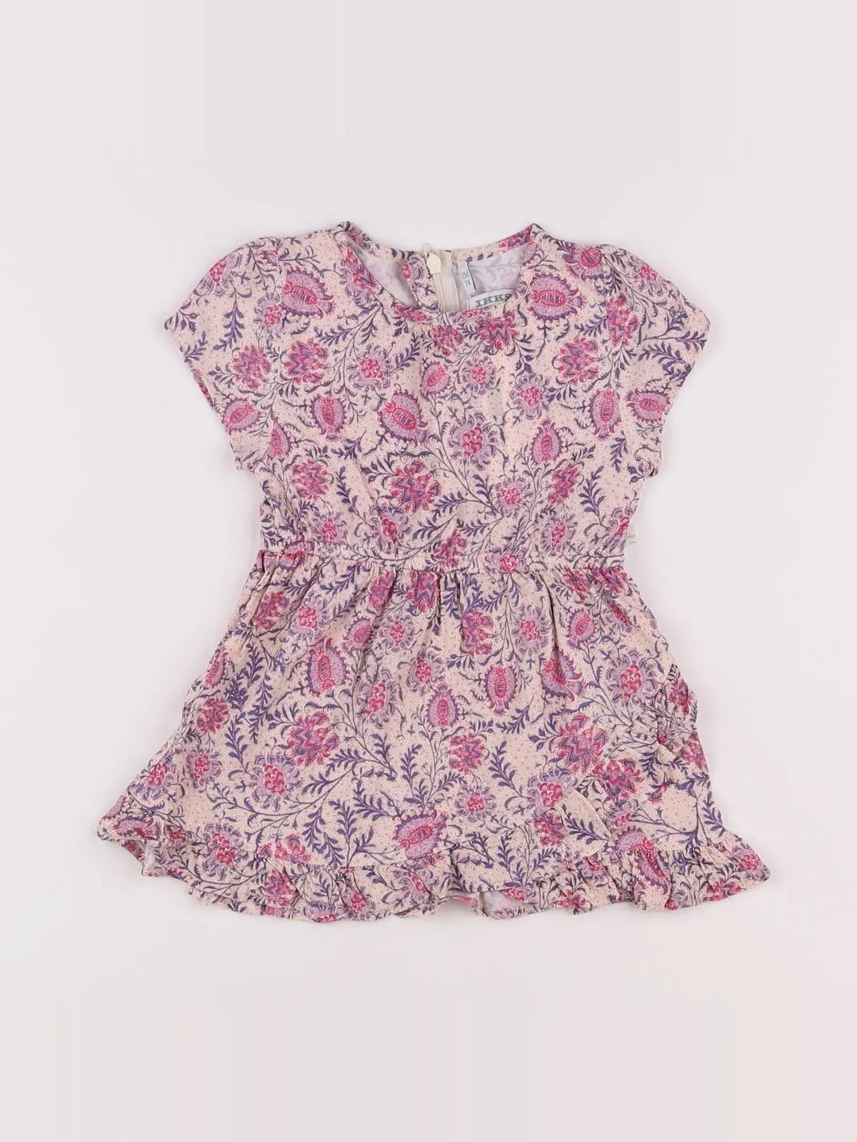 IKKS - robe rose - 12 mois