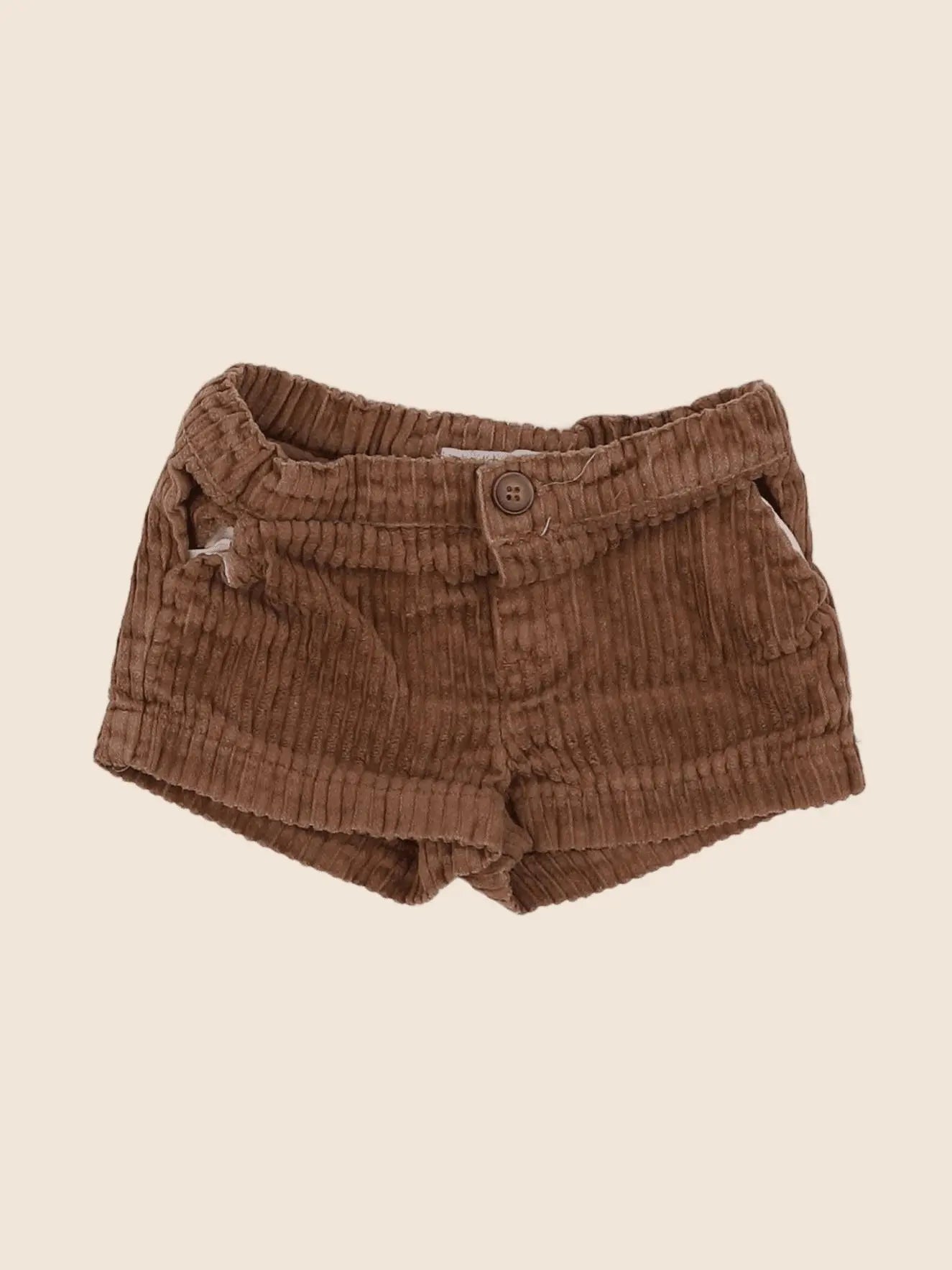 Boutchou - short marron - 6 mois