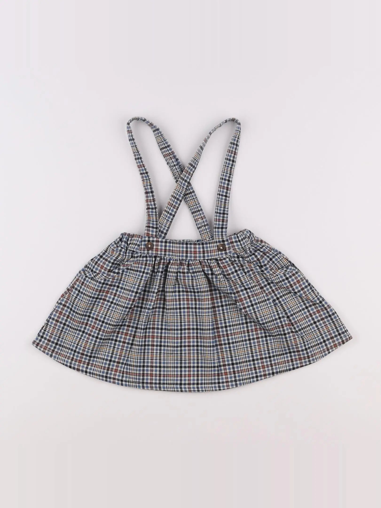 Vertbaudet - jupe bleu - 2 ans