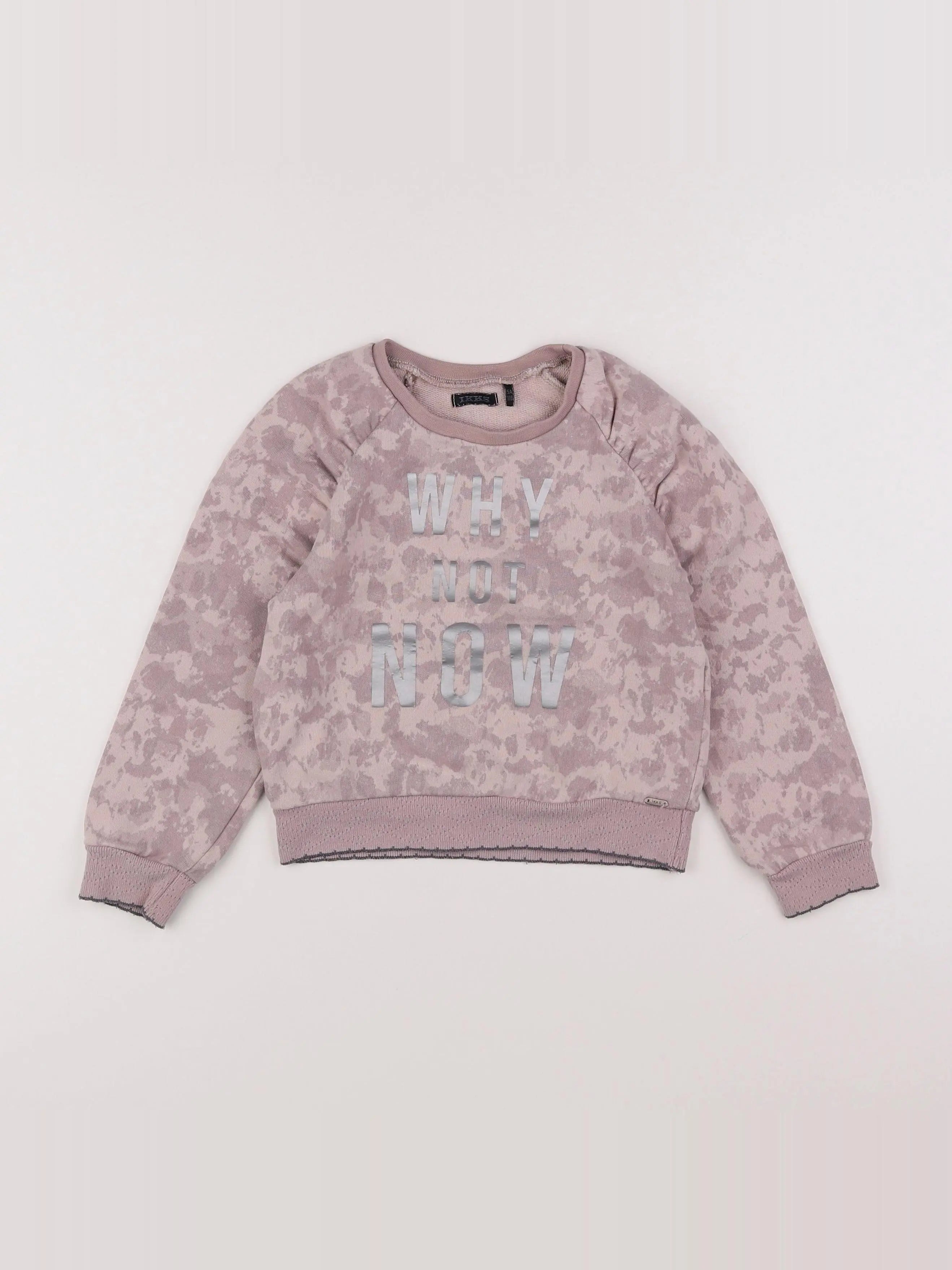 IKKS - sweat violet - 5 ans