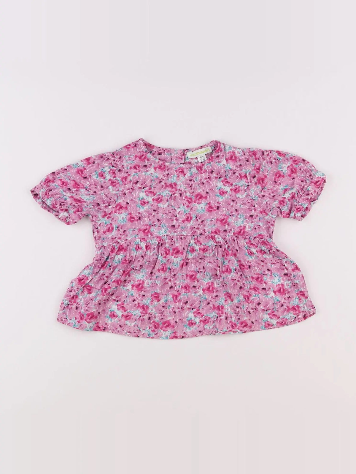 Vertbaudet - blouse rose - 2 ans