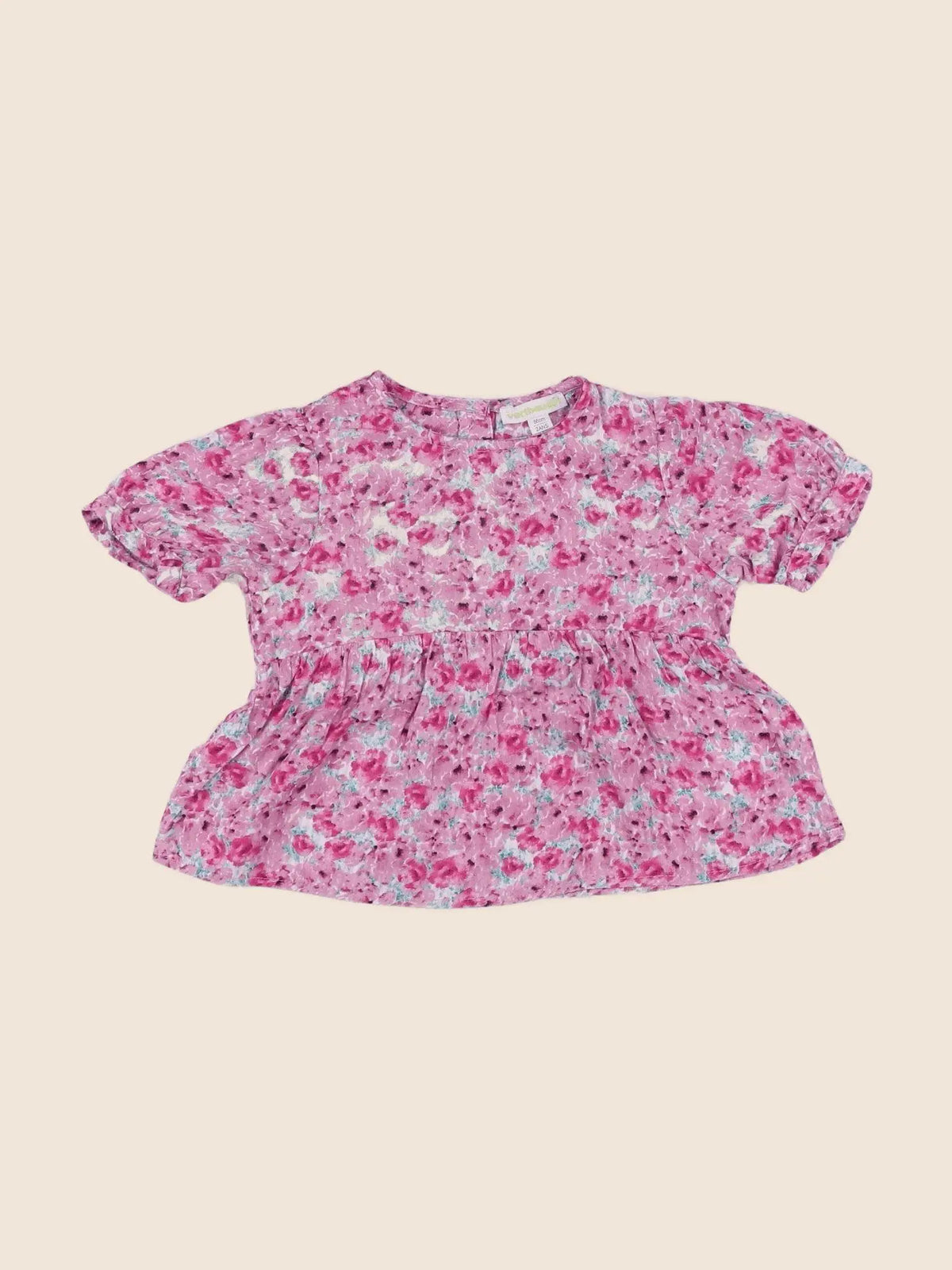 Vertbaudet - blouse rose - 2 ans