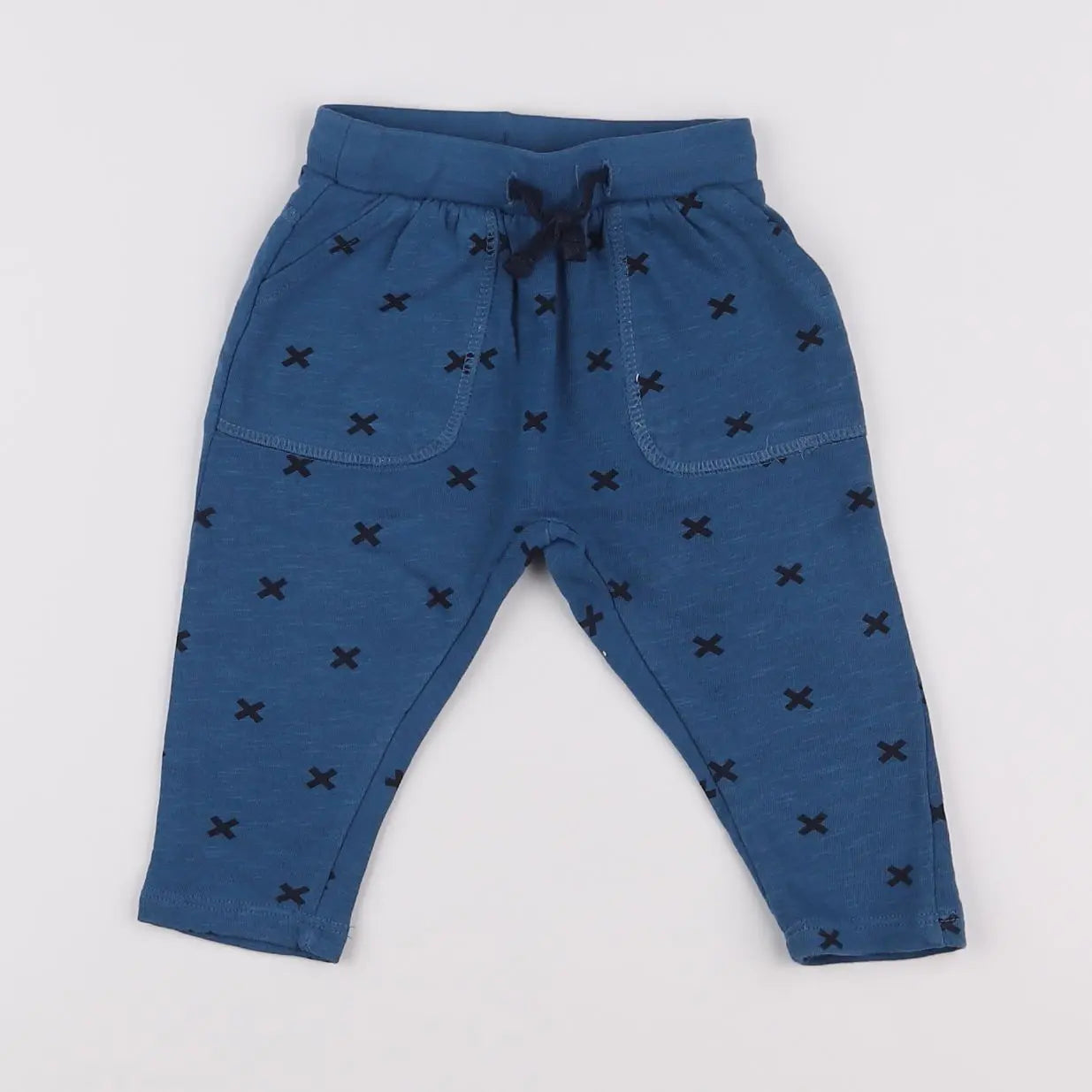 Vertbaudet - jogging bleu - 6 mois