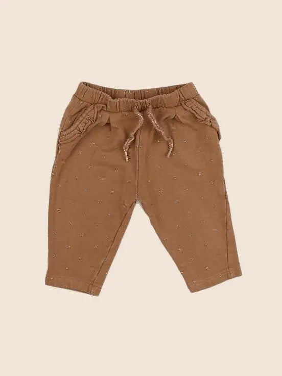 Vertbaudet - jogging marron - 12 mois