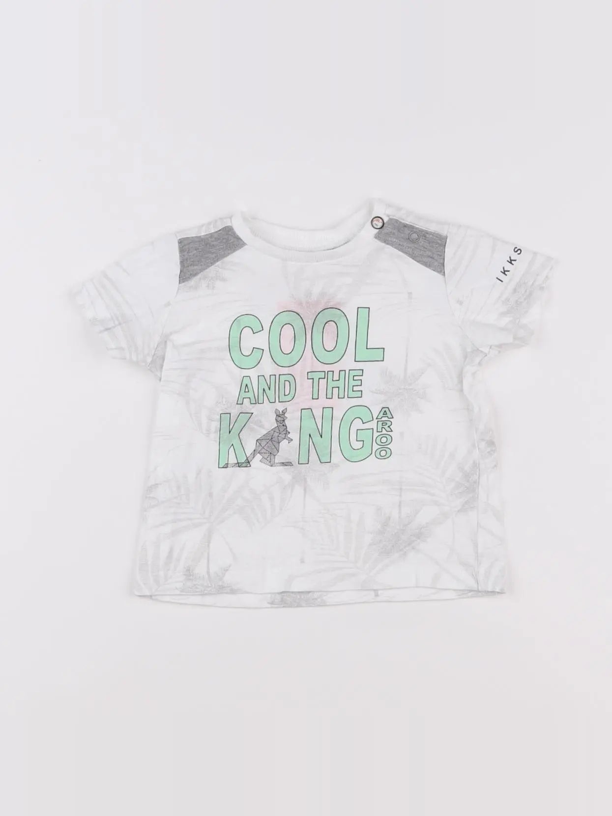 IKKS - tee-shirt blanc - 12 mois