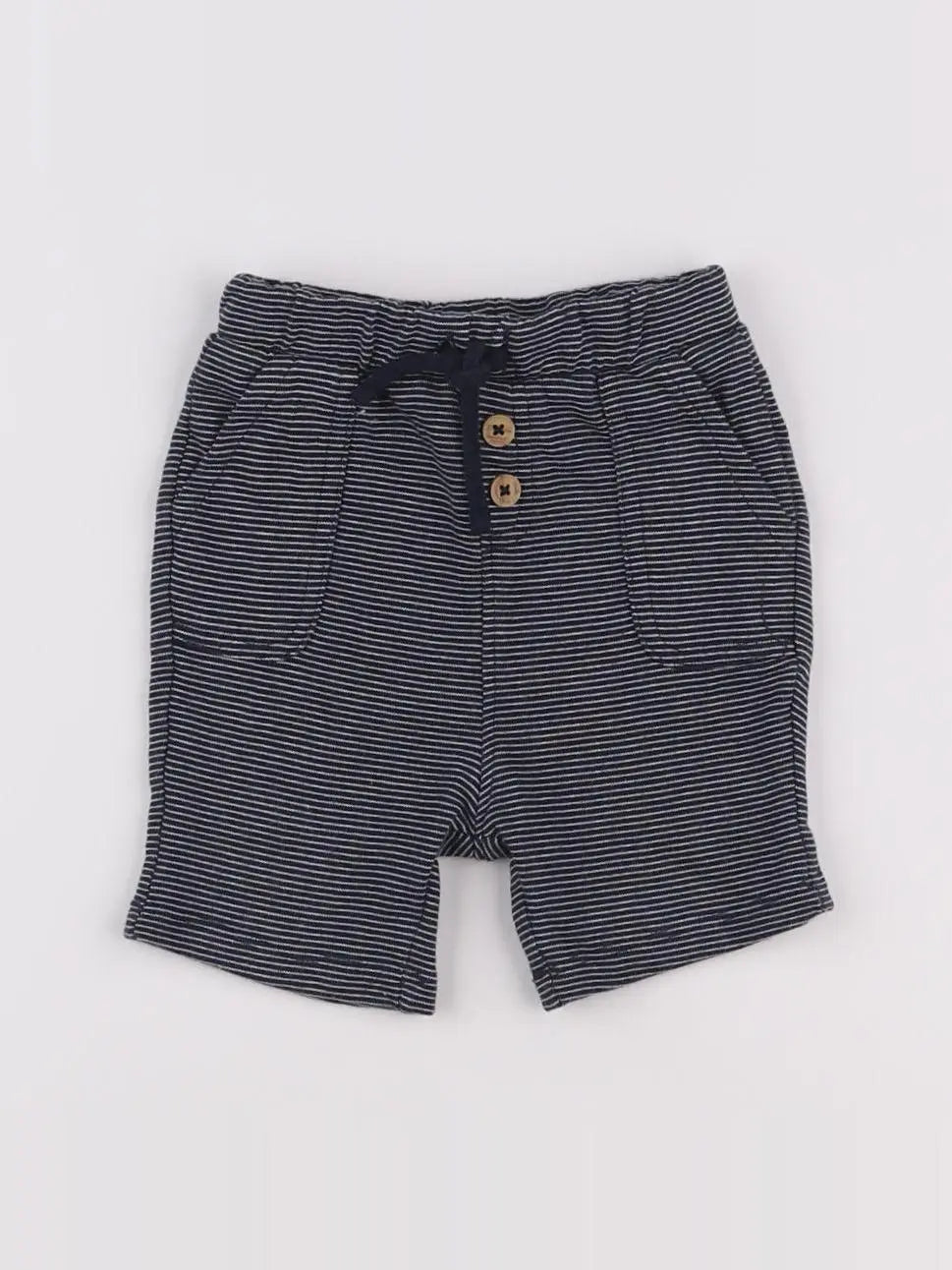 Tape à l'oeil - short bleu - 12 mois