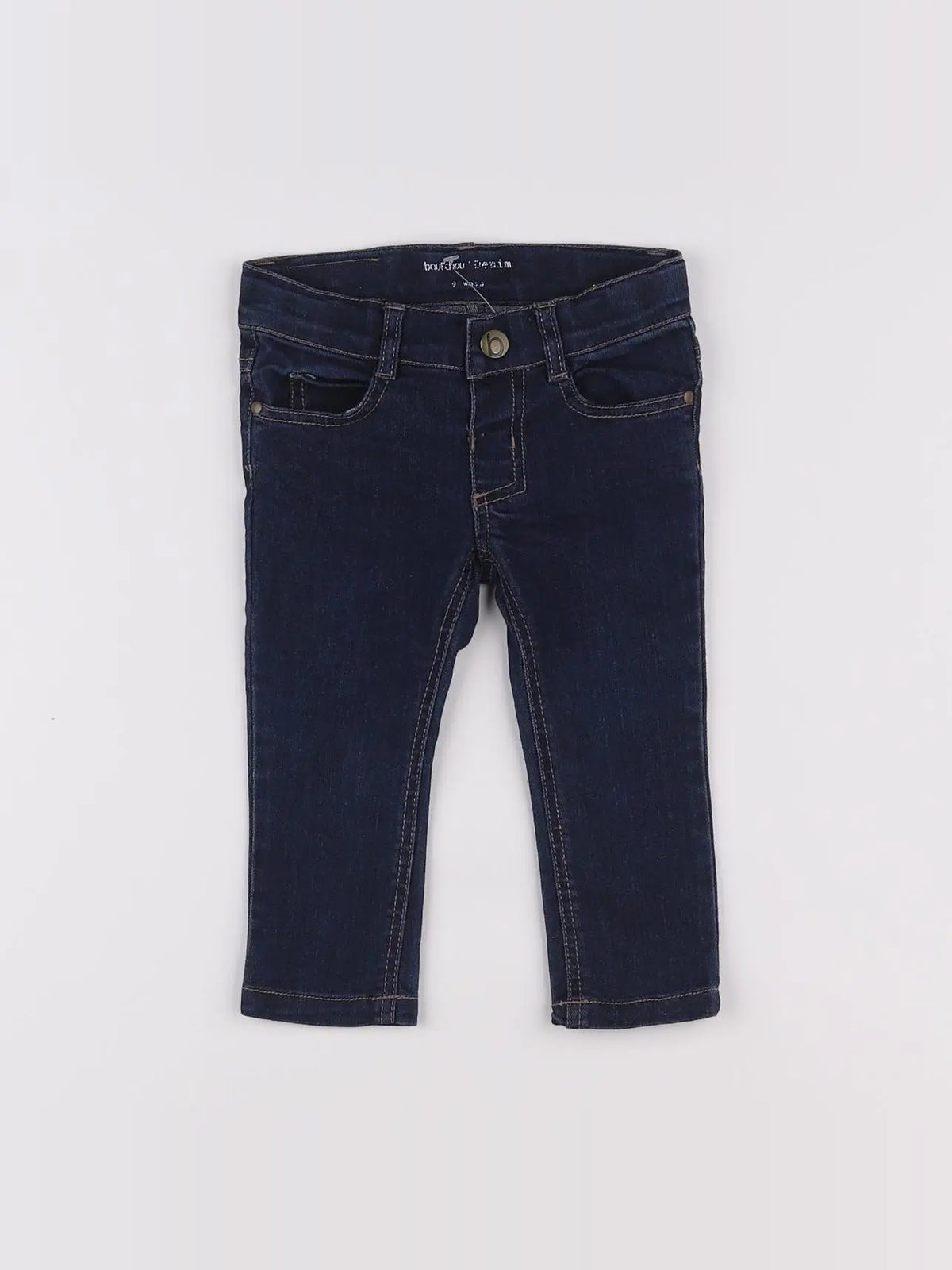 Boutchou - jegging bleu - 9 mois
