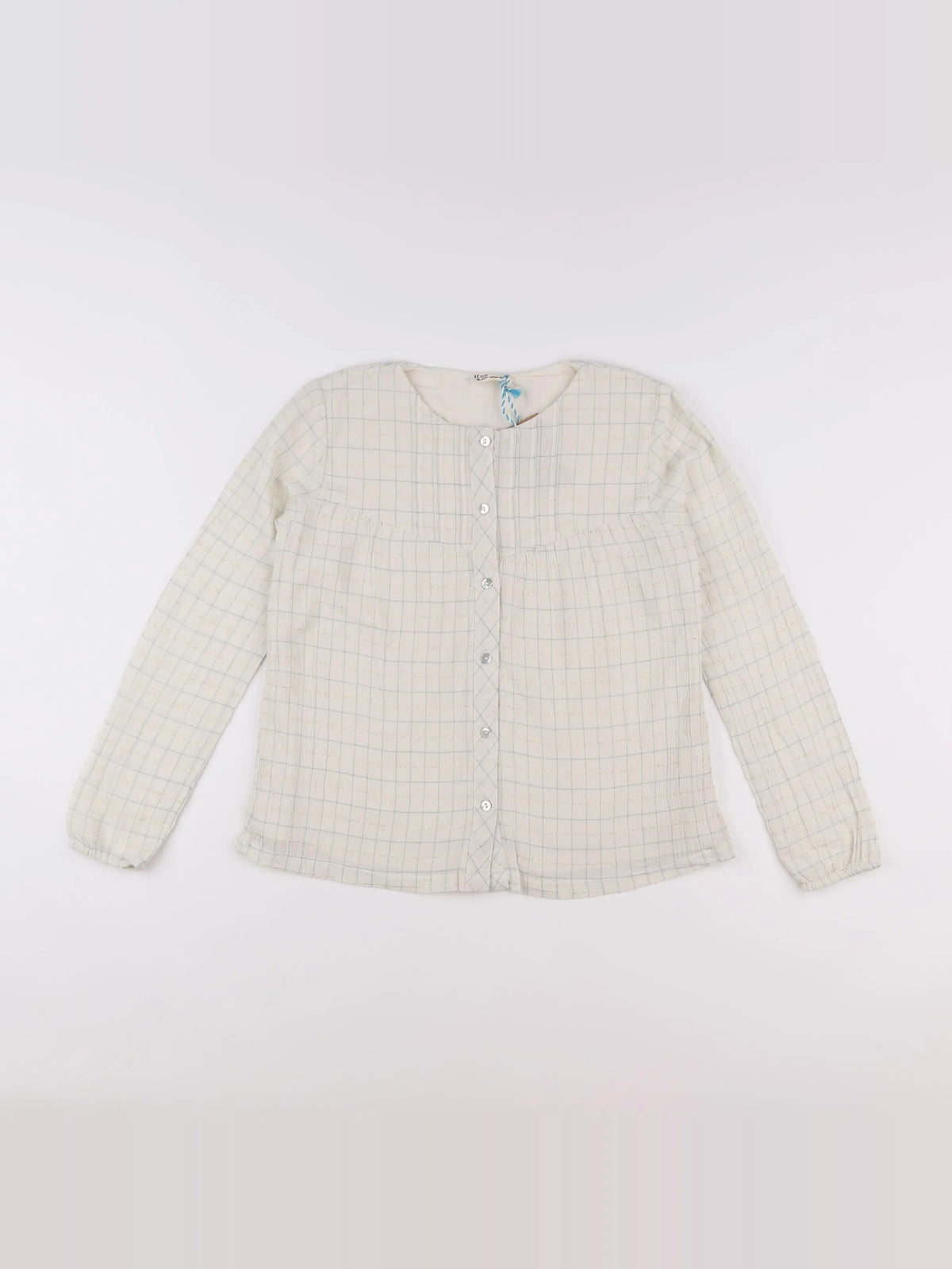 Little Cigogne - blouse beige - 12 ans