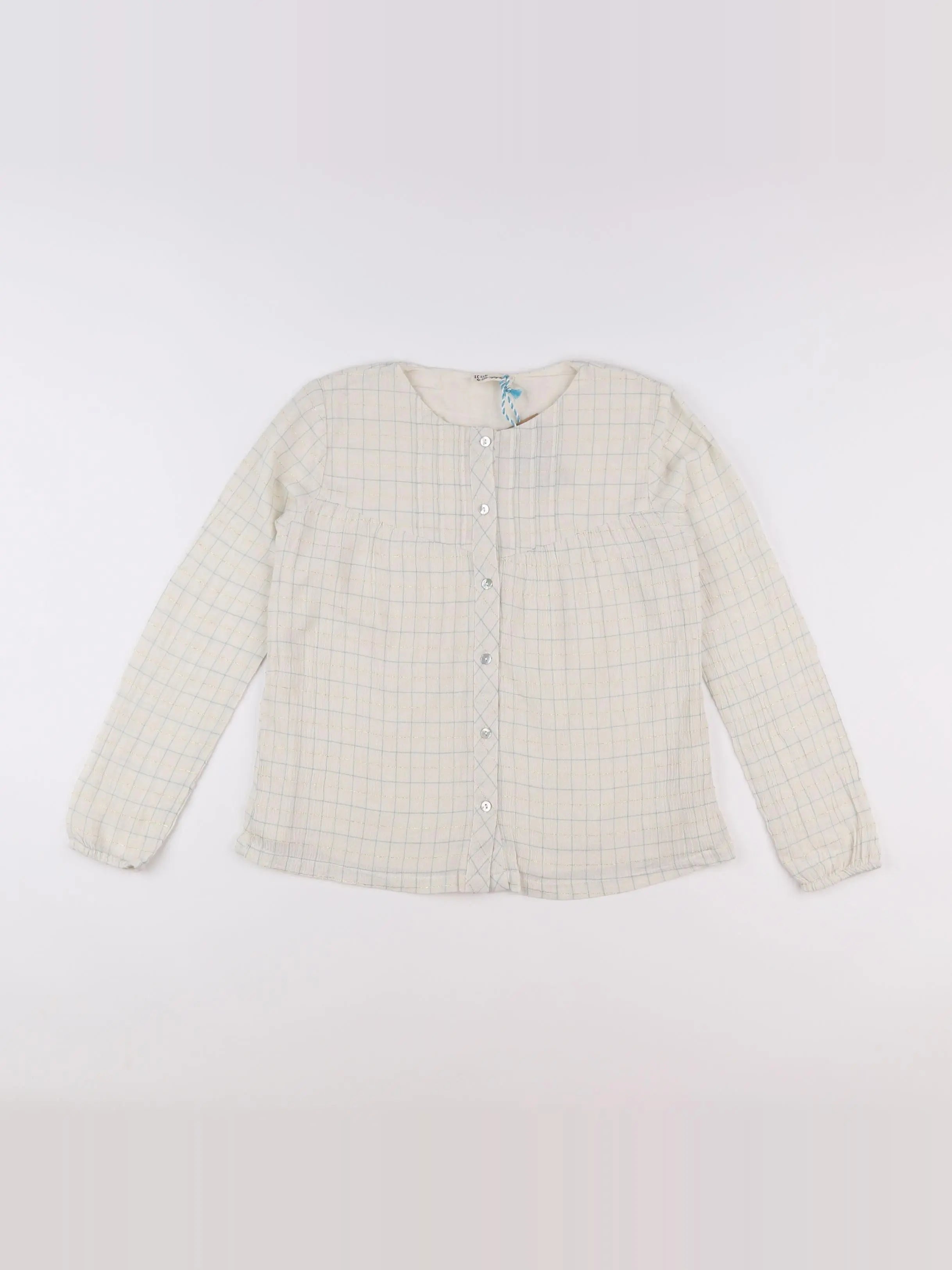 Little Cigogne - blouse beige - 12 ans