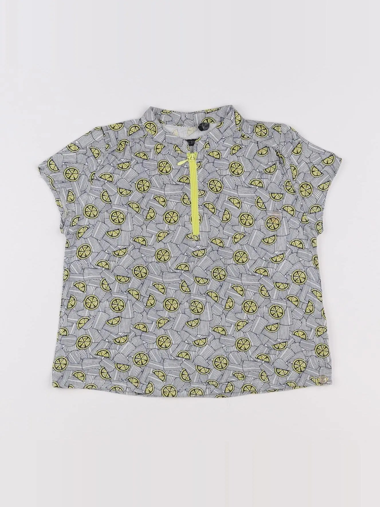 IKKS - blouse bleu - 4 ans