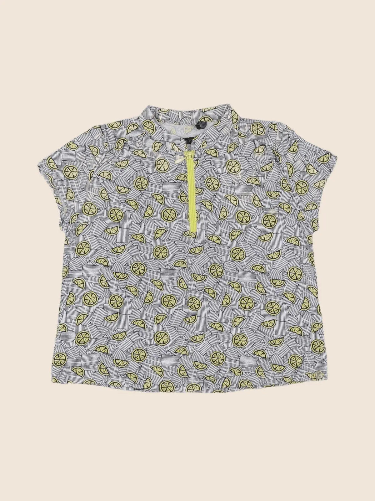 IKKS - blouse bleu - 4 ans