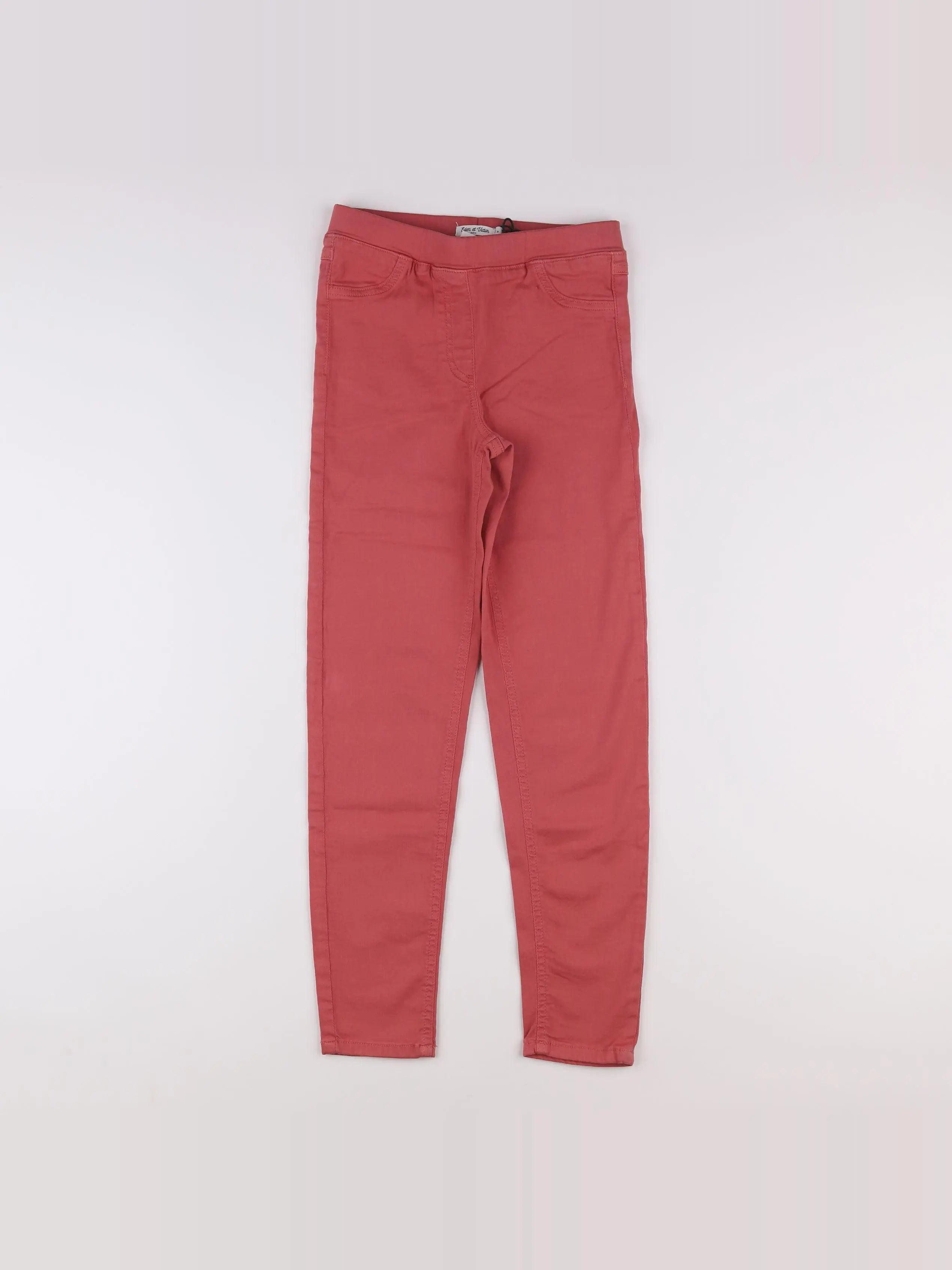 Little Cigogne - jegging rose - 12 ans
