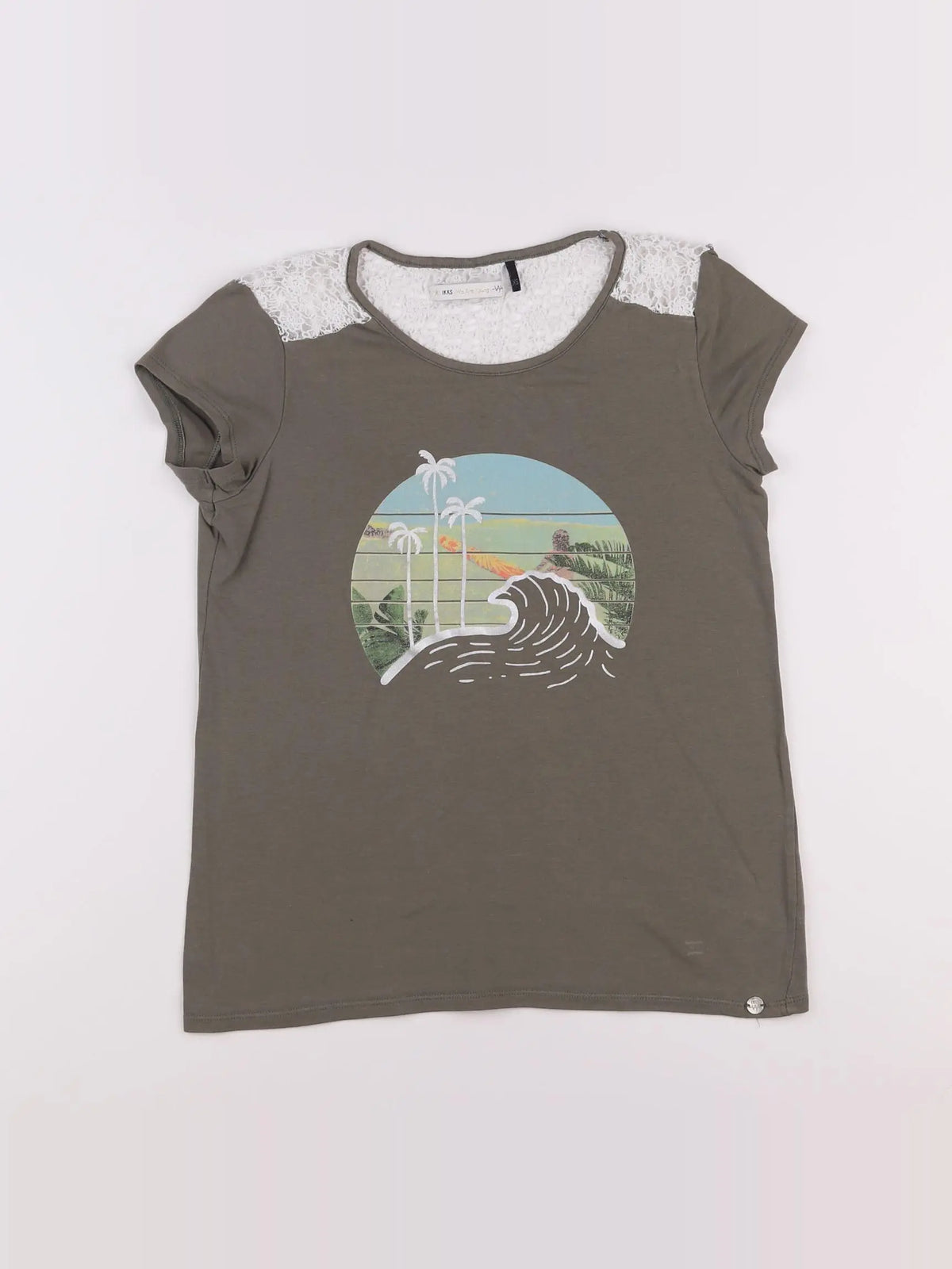 IKKS - tee-shirt vert - 12 ans