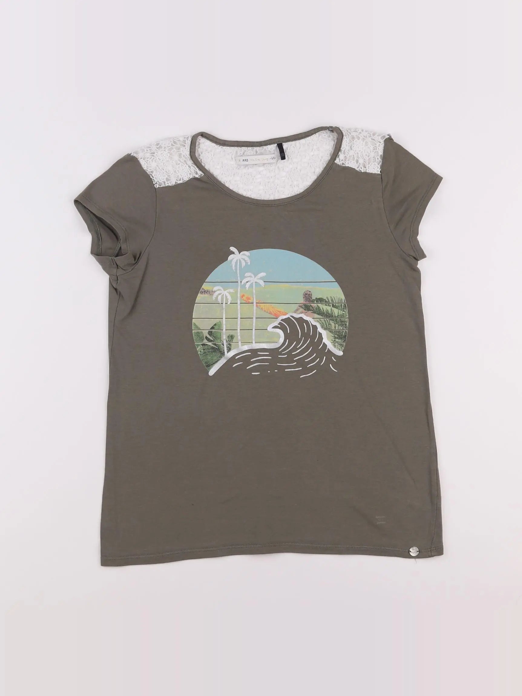 IKKS - tee-shirt vert - 12 ans