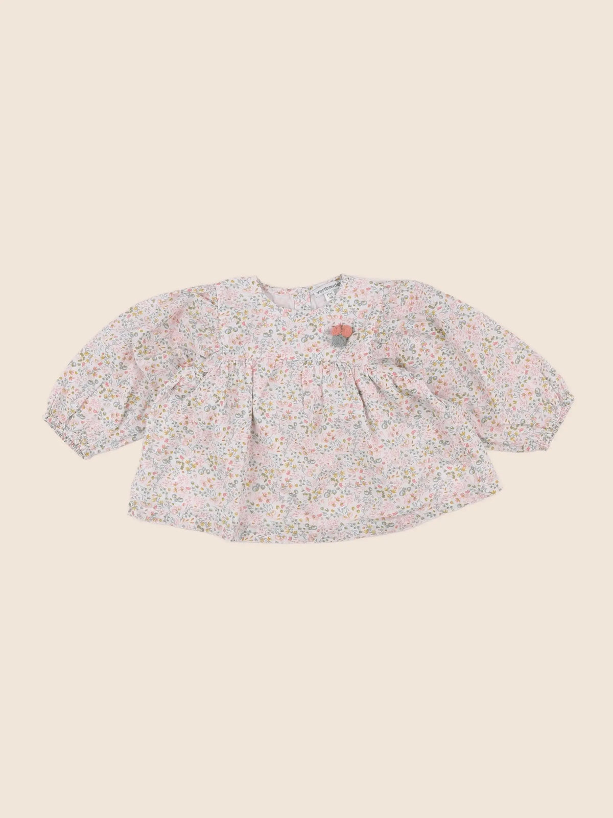 Vertbaudet - blouse multicolore - 18 mois