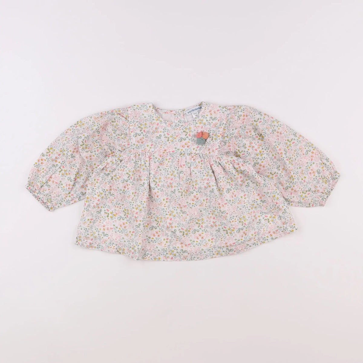 Vertbaudet - blouse multicolore - 18 mois