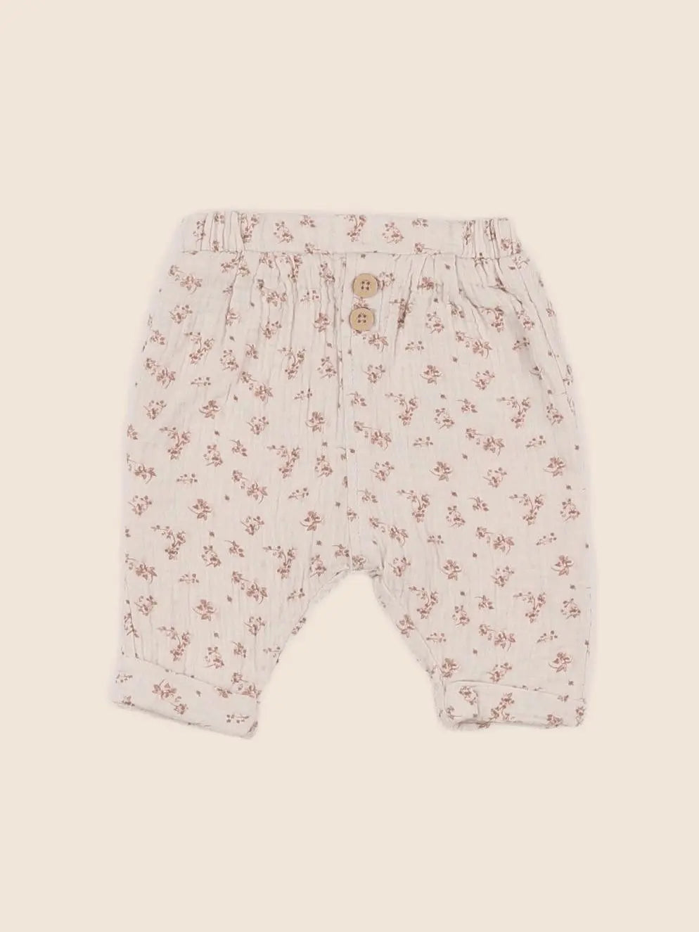 Vertbaudet - pantalon beige - 3 mois