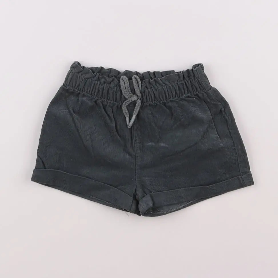 Vertbaudet - short bleu - 9 mois
