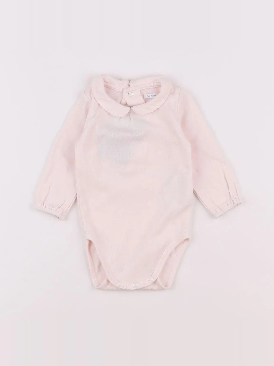 Boutchou - body à col rose - 3 mois