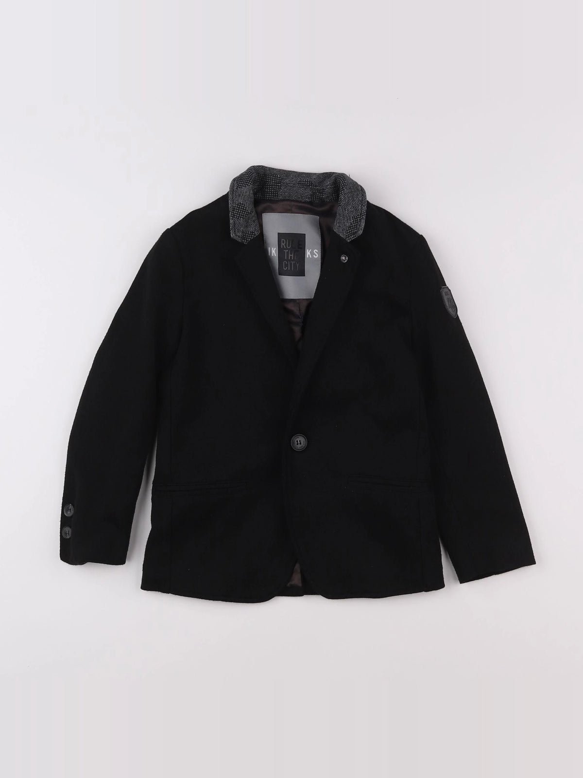 IKKS - veste noir - 6 ans