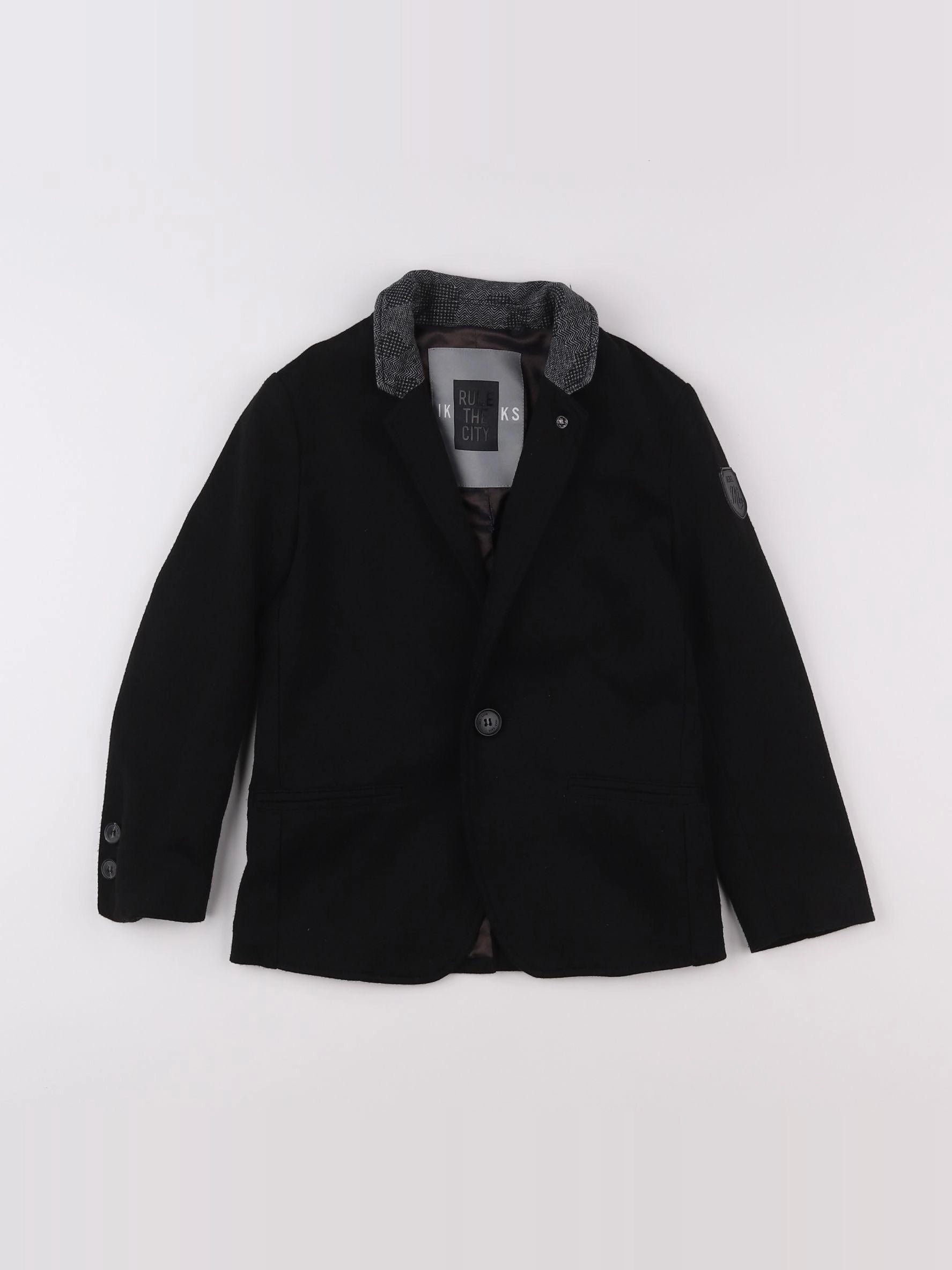 IKKS - veste noir - 6 ans
