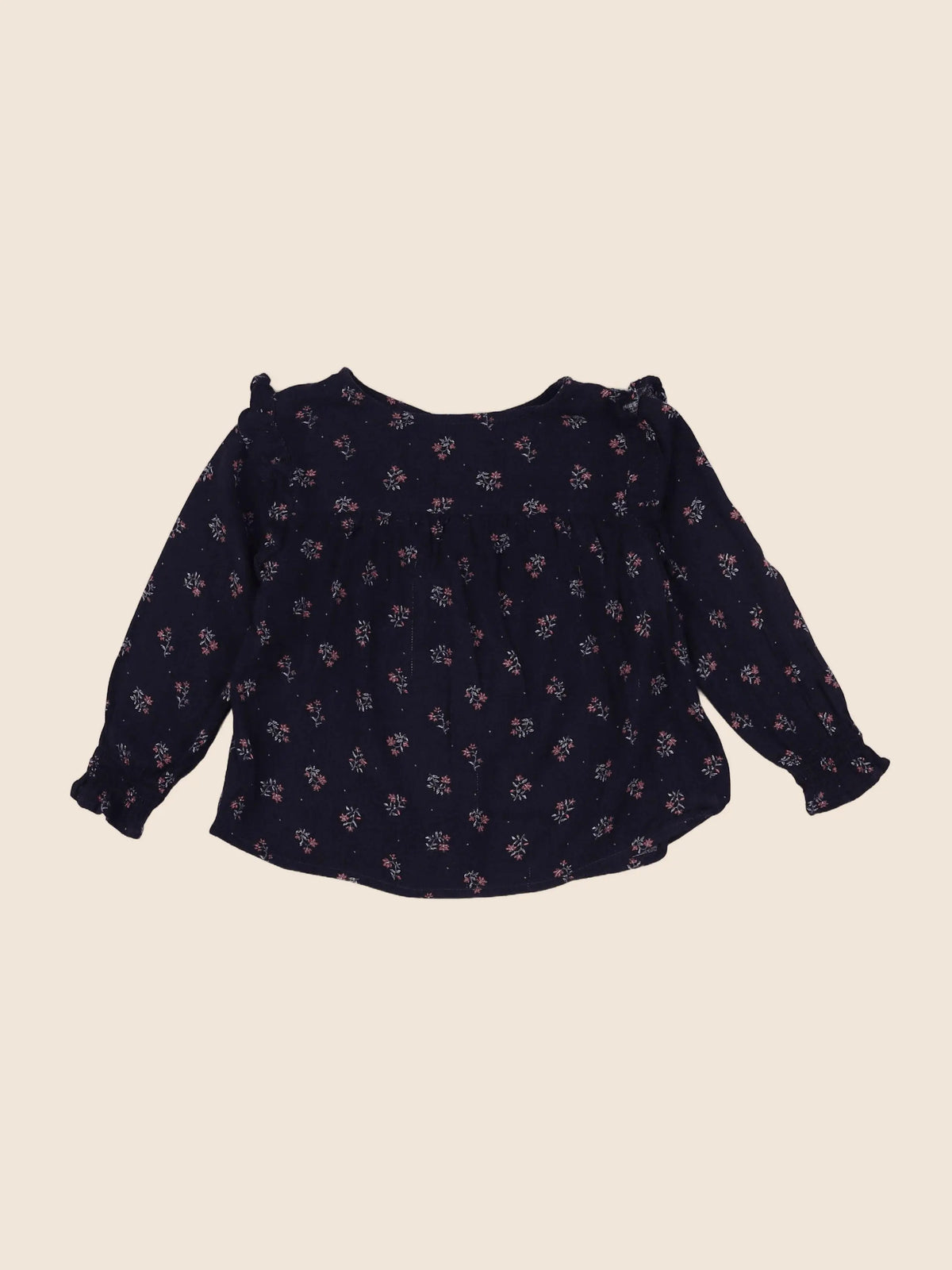 Vertbaudet - blouse bleu - 2 ans