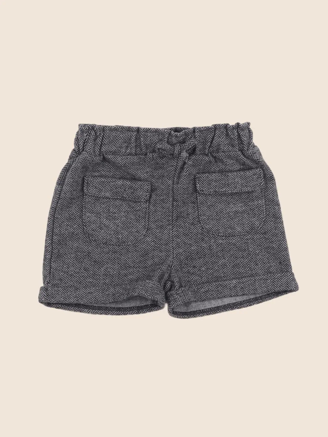 Vertbaudet - short gris - 12 mois