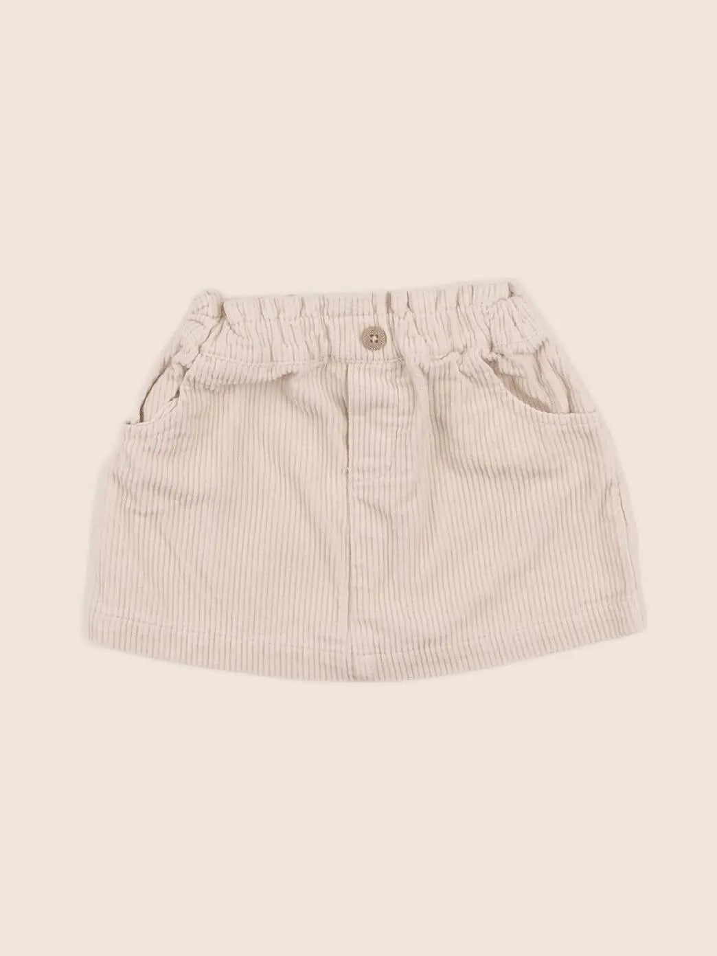 Vertbaudet - jupe beige - 12 mois