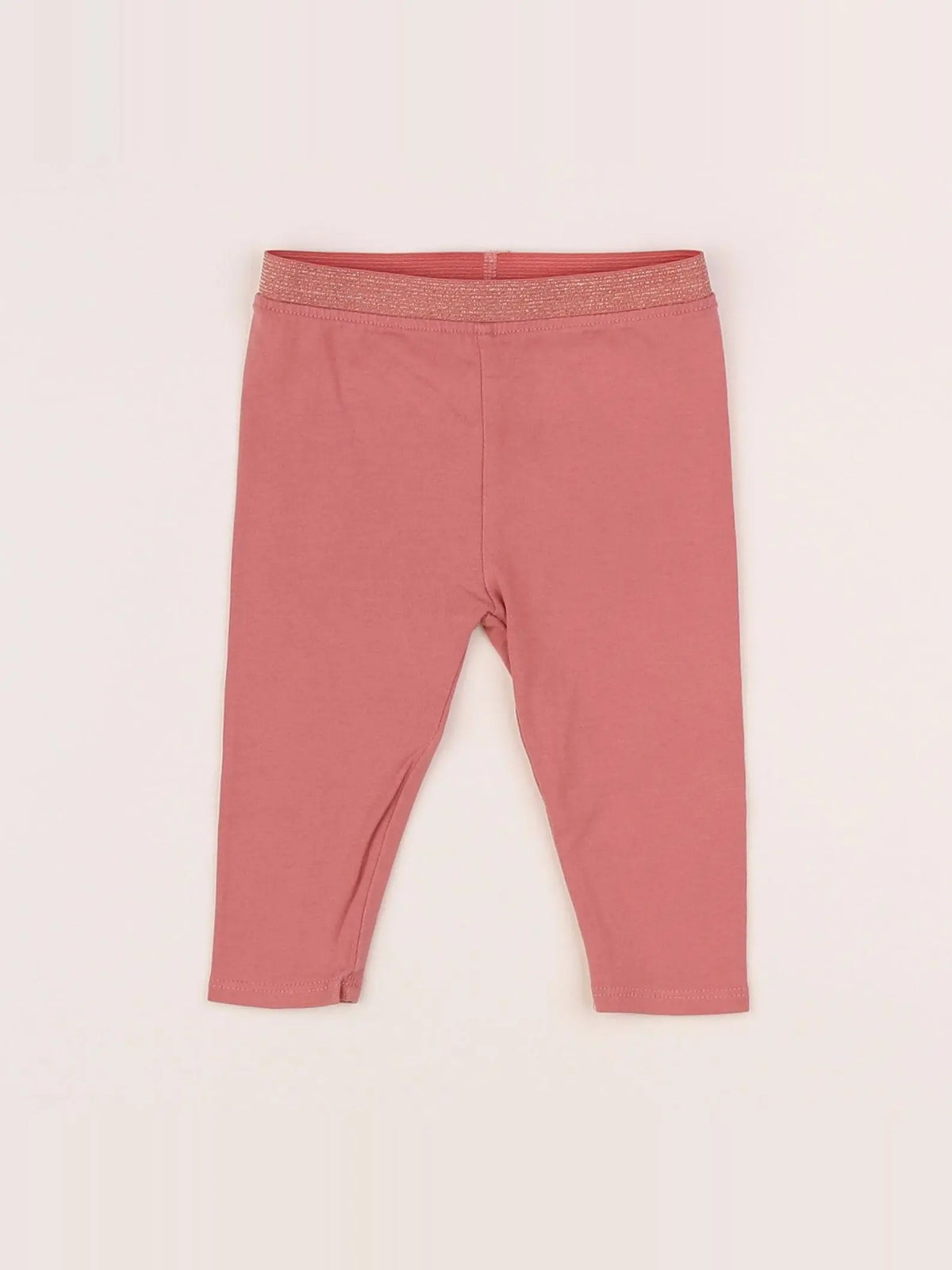 Vertbaudet - legging rose - 6 mois