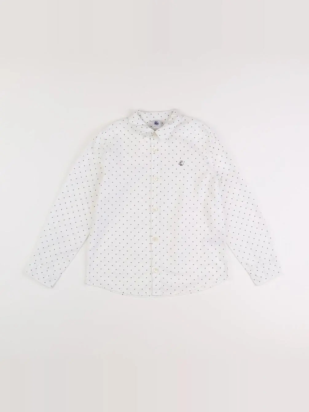 Petit Bateau - chemise blanc - 8 ans