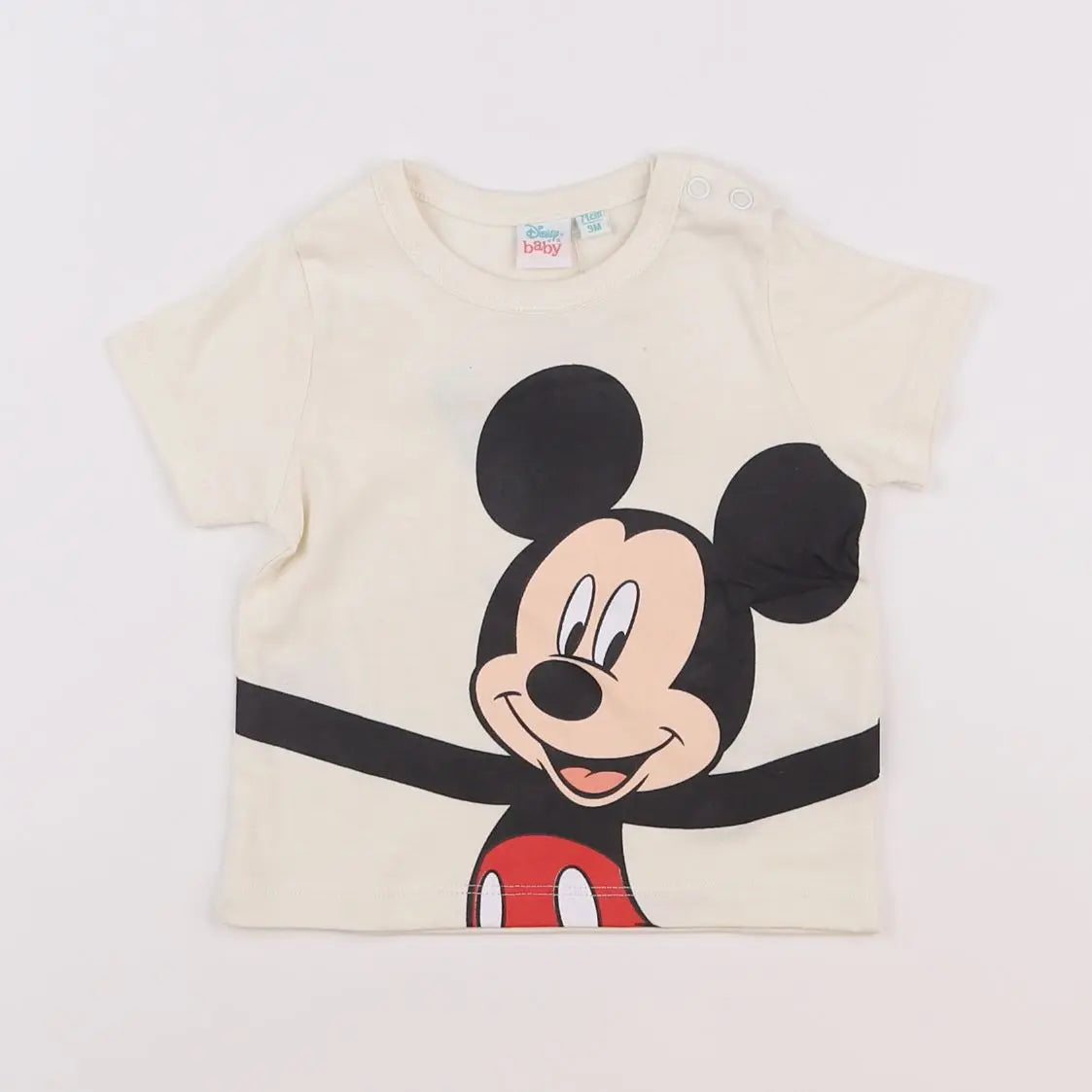 Vertbaudet - tee-shirt jaune - 9 mois