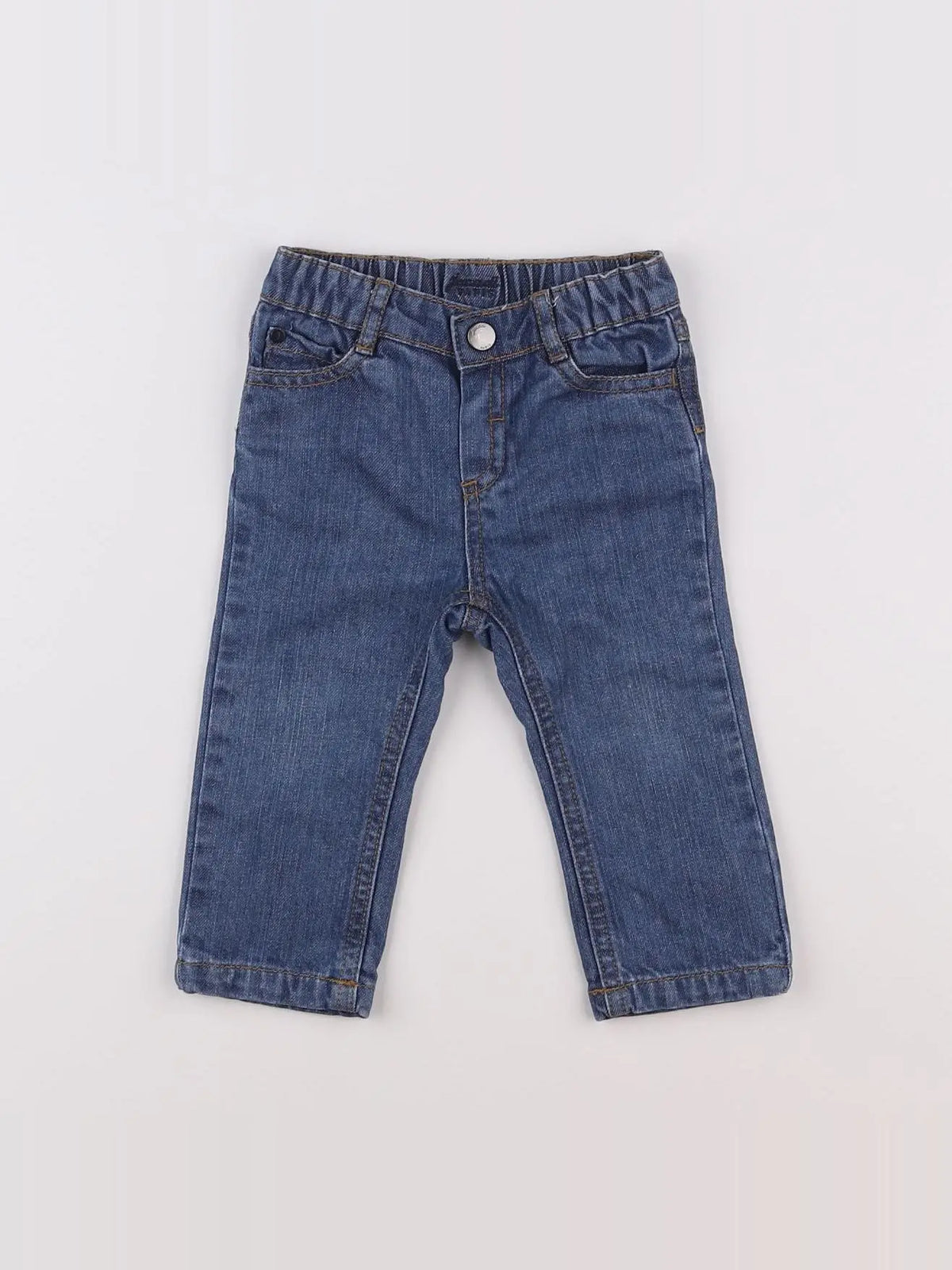 Jacadi - jean bleu - 12 mois