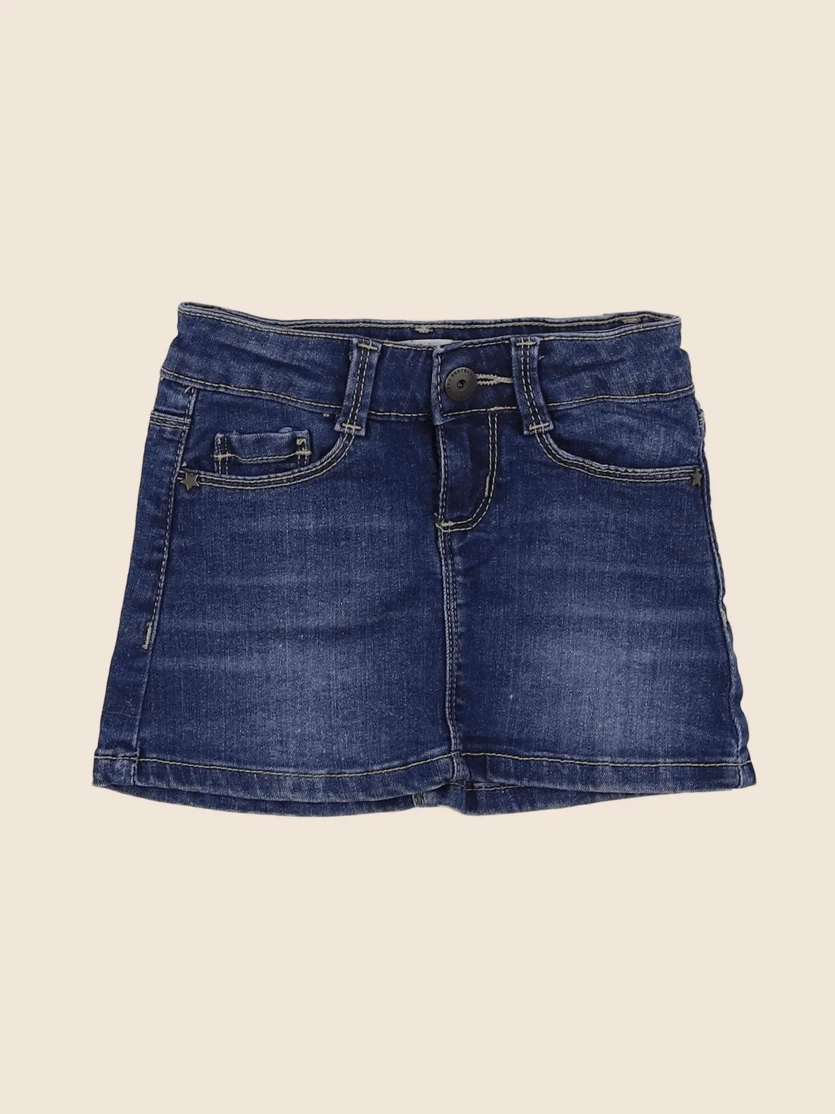 Vertbaudet - jupe bleu - 3 ans