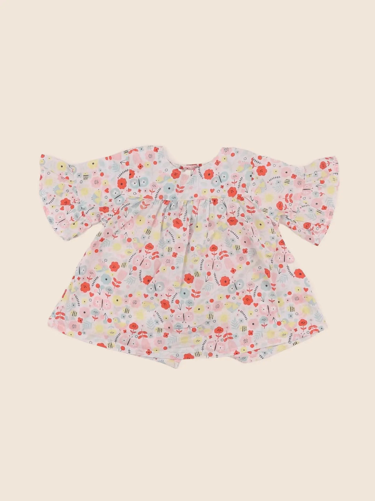 Vertbaudet - blouse multicolore - 9 mois