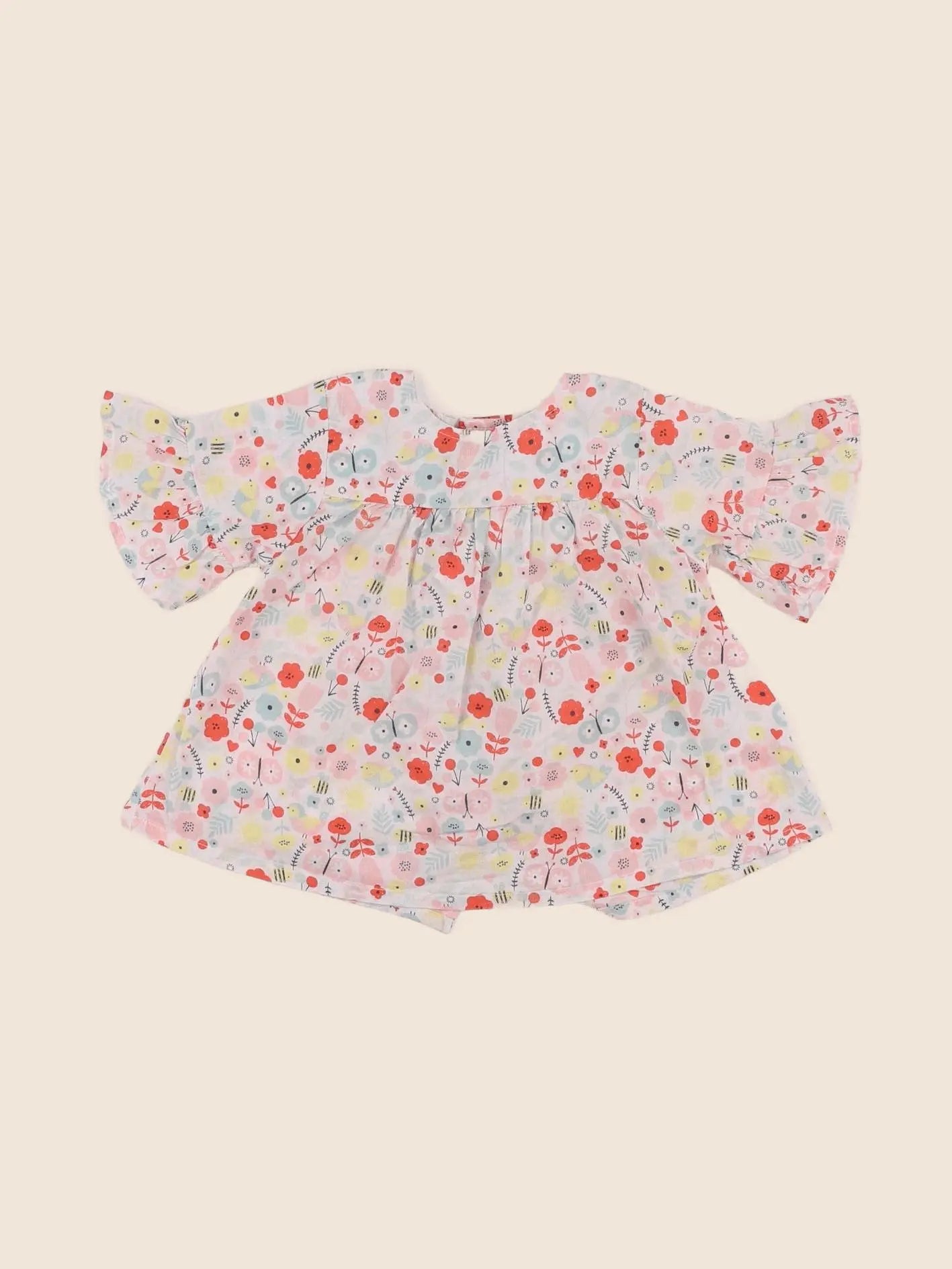 Vertbaudet - blouse multicolore - 9 mois