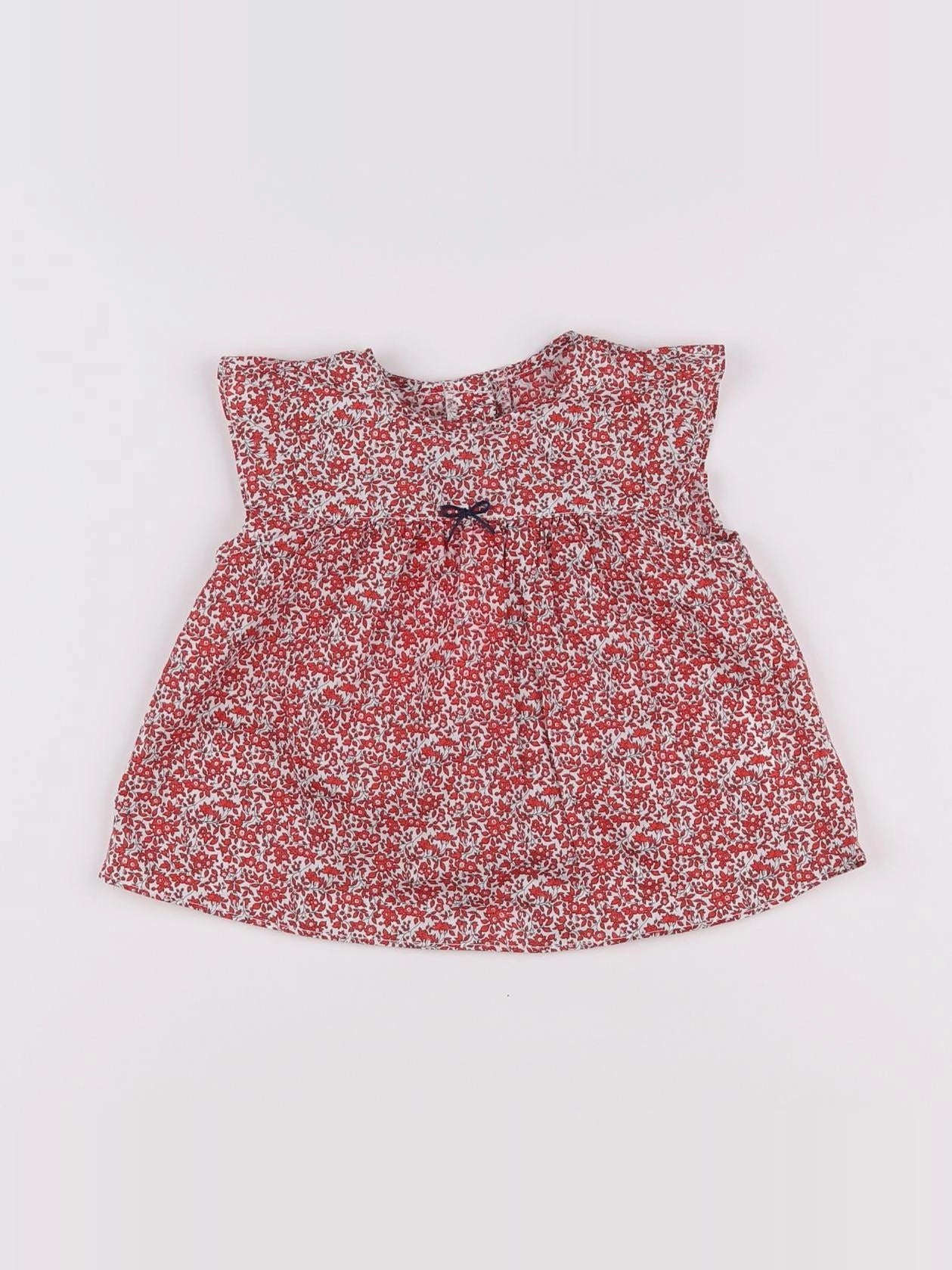 Absorba - blouse rouge - 12 mois