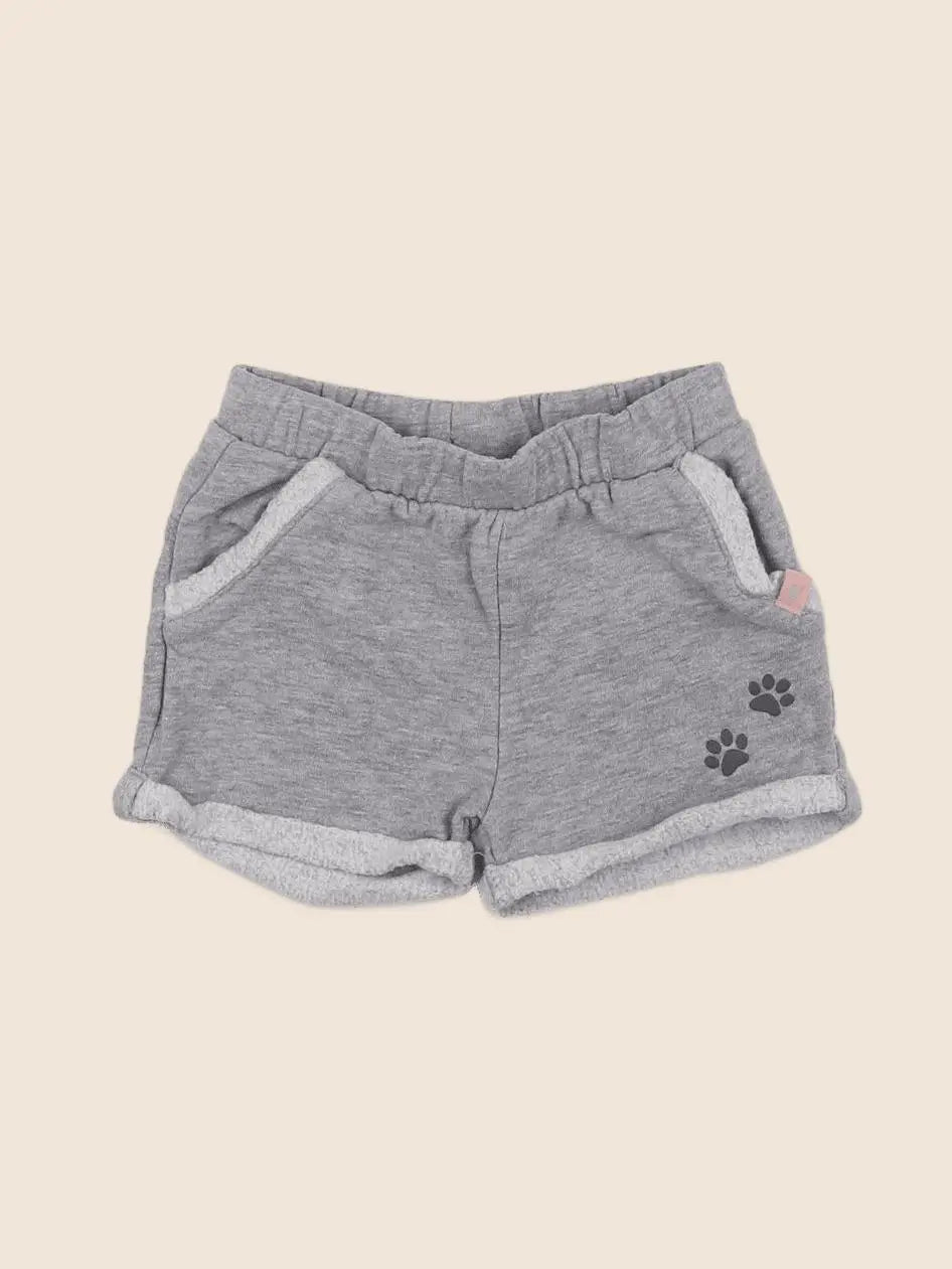 Vertbaudet - short gris - 12 mois