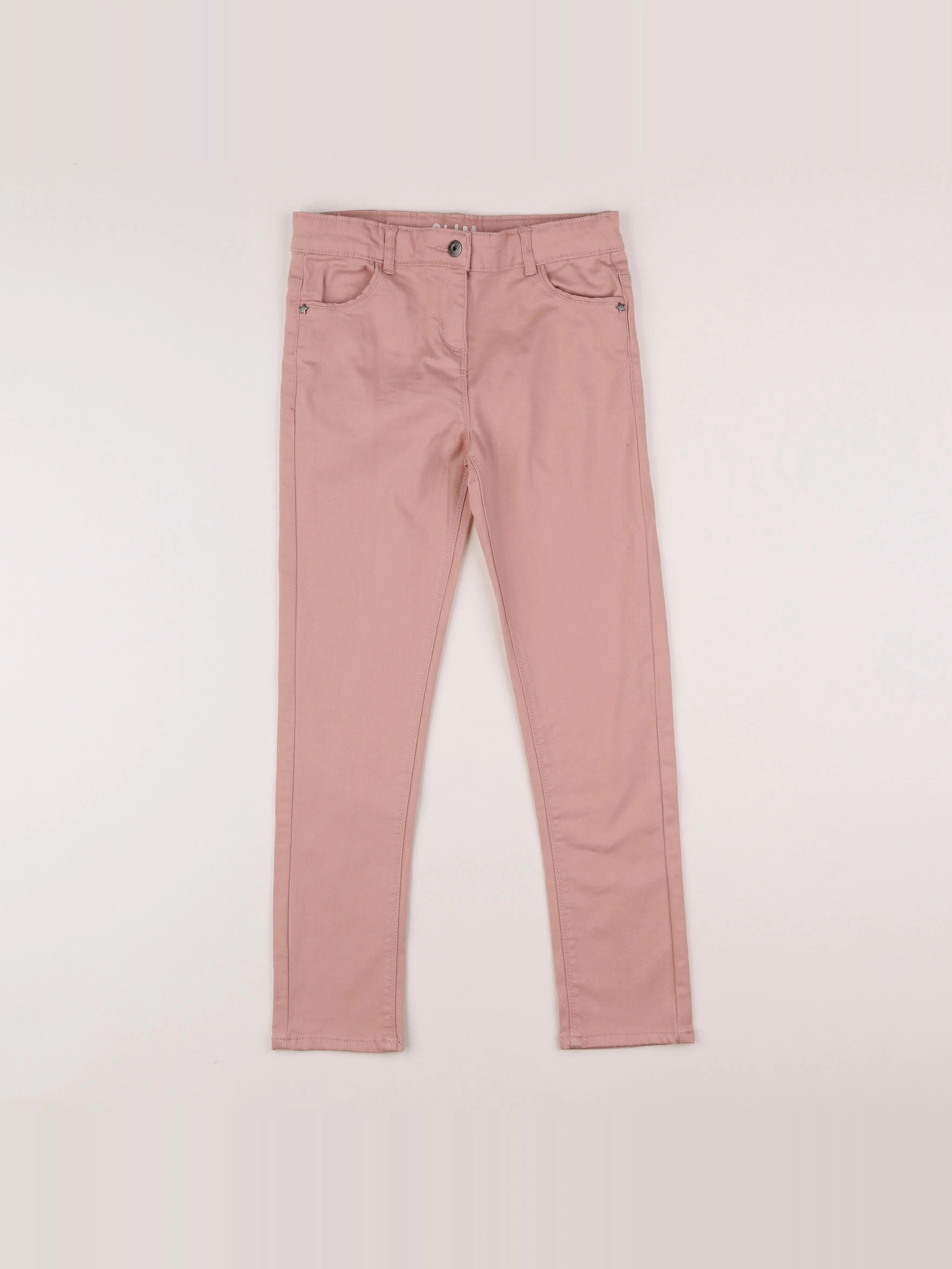 Vertbaudet - pantalon rose - 9 ans