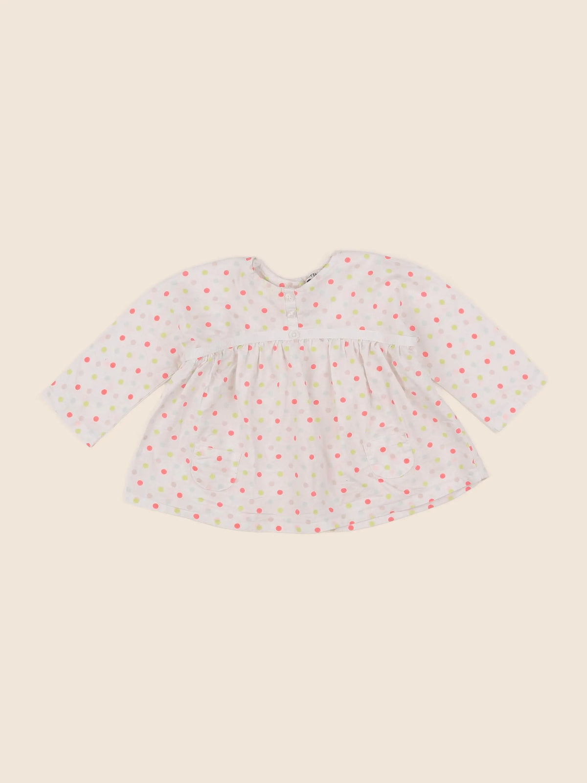 Vertbaudet - blouse multicolore - 3 mois
